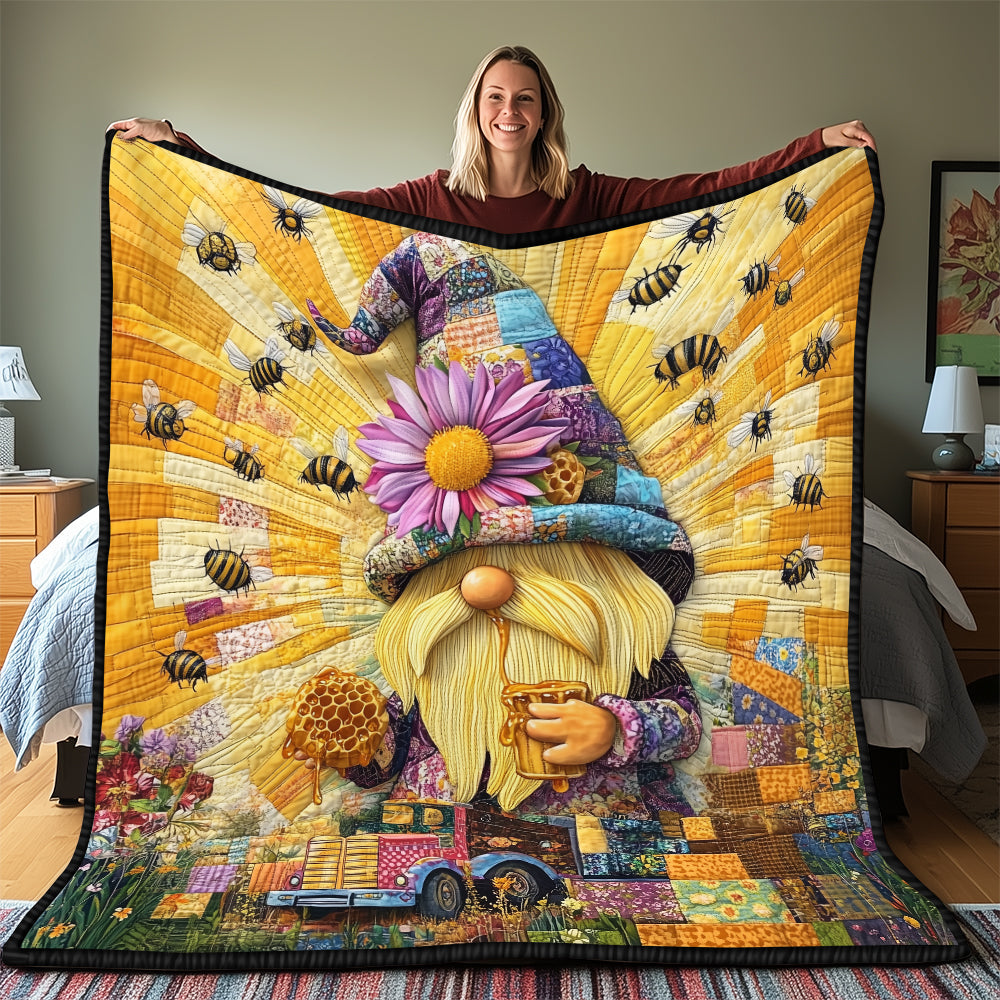 Honey Gnome Quilted Blanket GFTONL3319