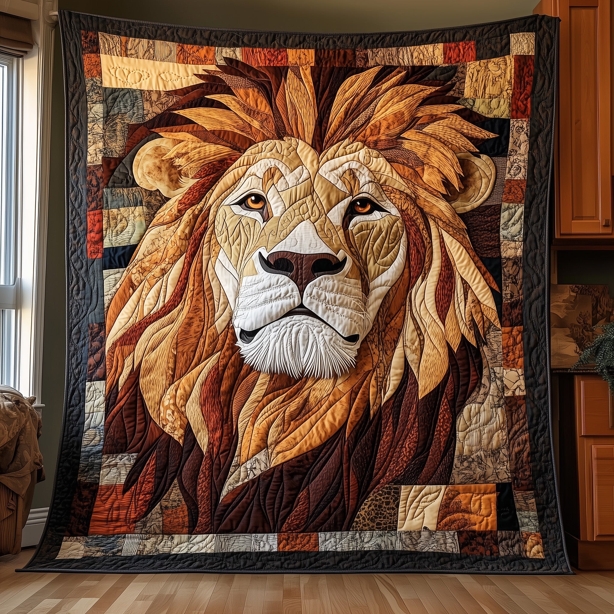 Throne of the Wild Quilted Blanket GFTONL3343