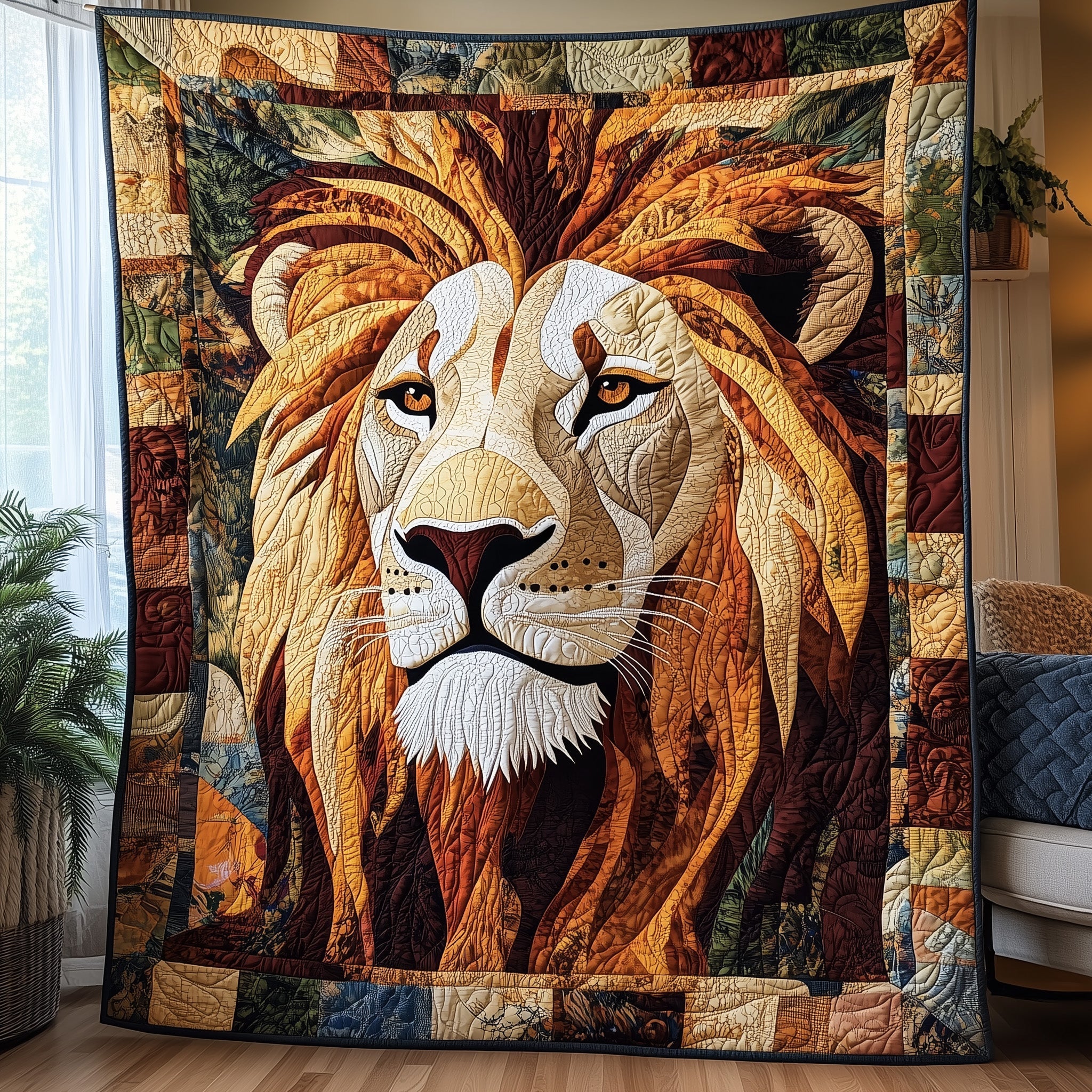 Pride of the Wild Quilted Blanket GFTONL3351