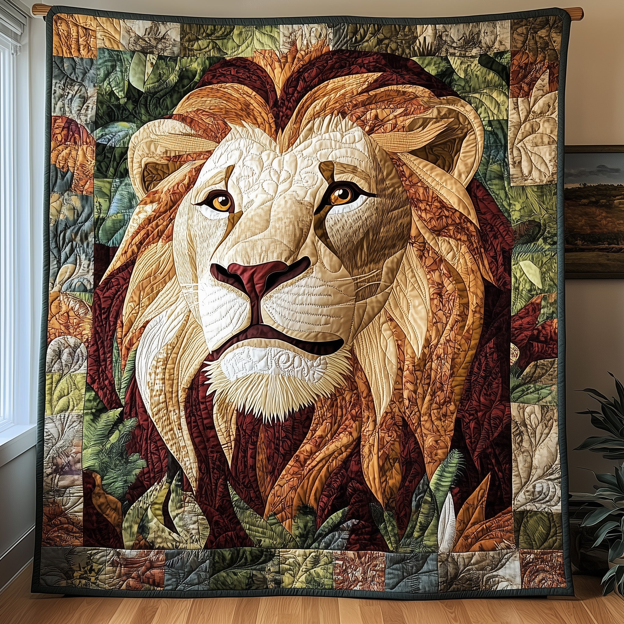 Pride of the Wild Quilted Blanket GFTONL3352