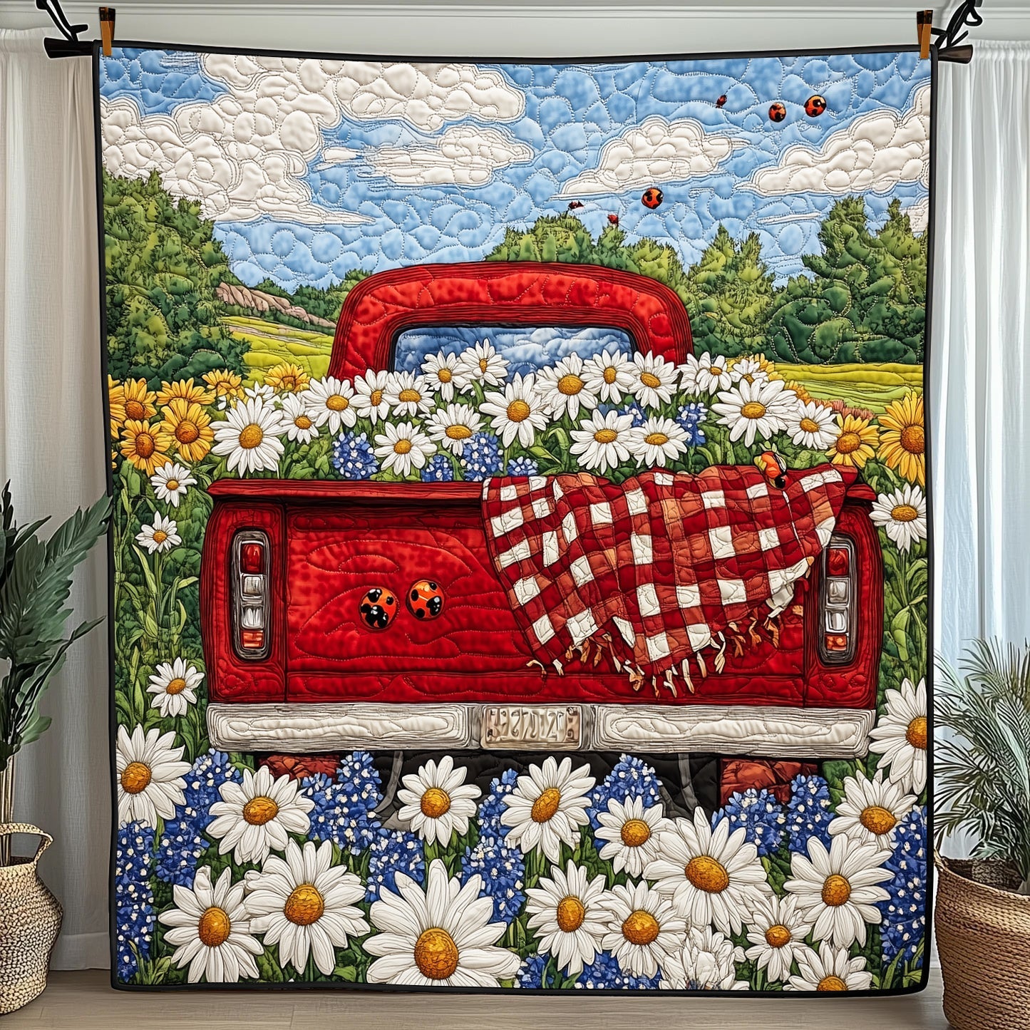 Cheerful Moment Quilted Blanket GFTONL3542