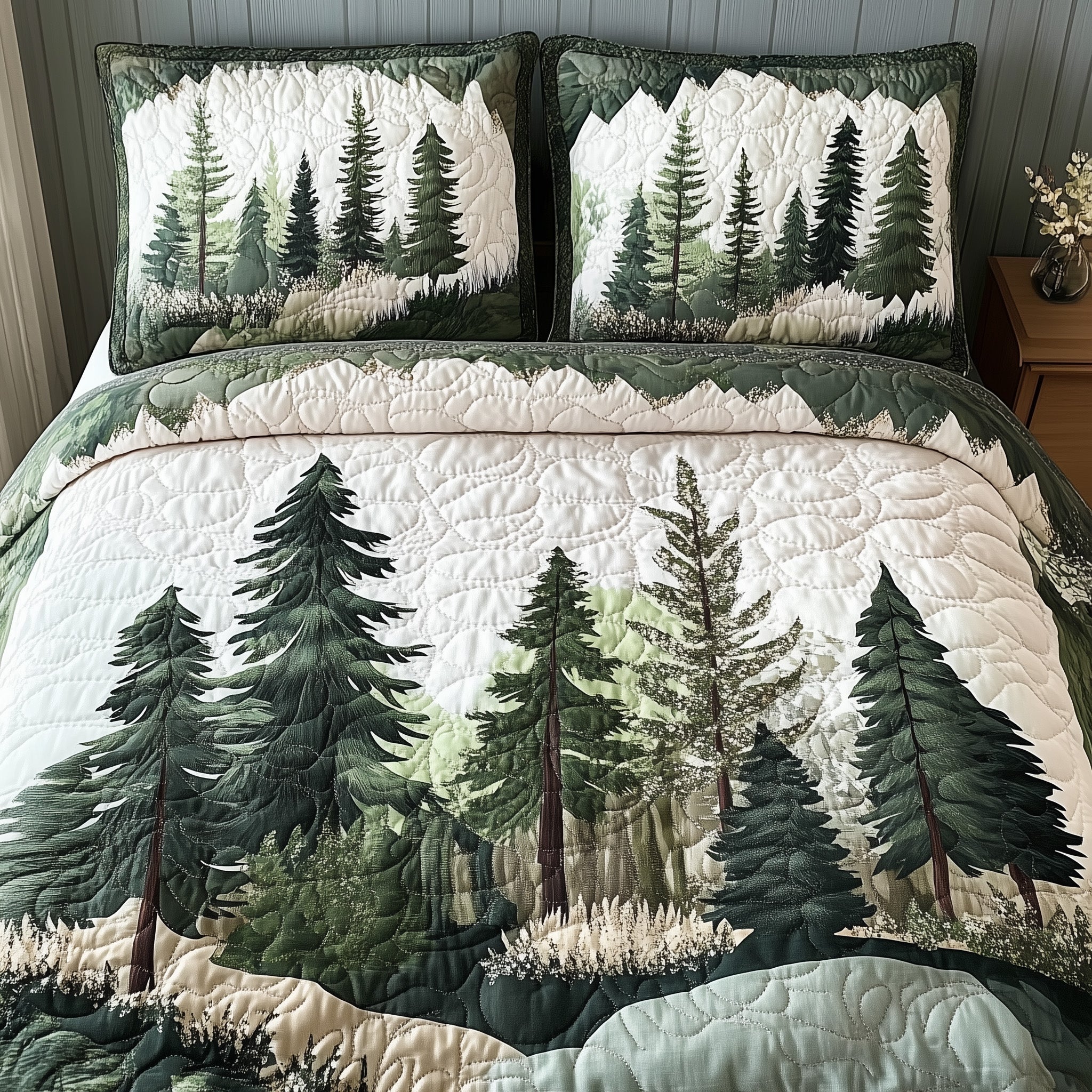 Enchanted Forest 3-Piece Quilted Bedding Set GFTONL3991