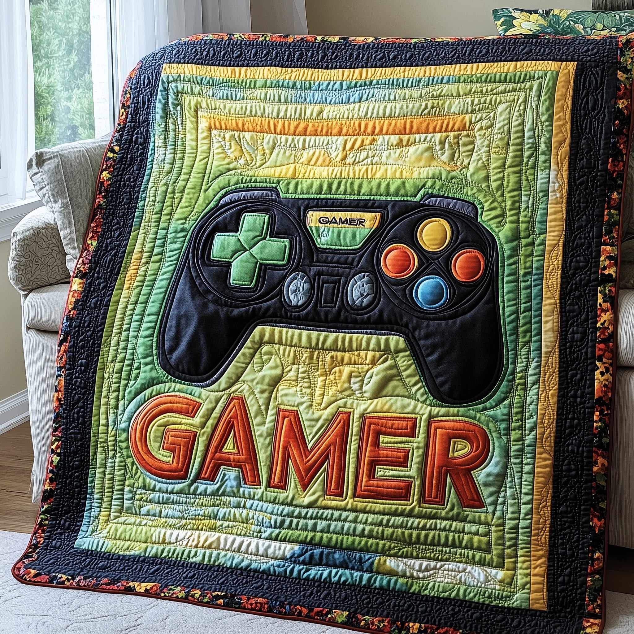 Gamer Quilted Blanket GFTONL4633