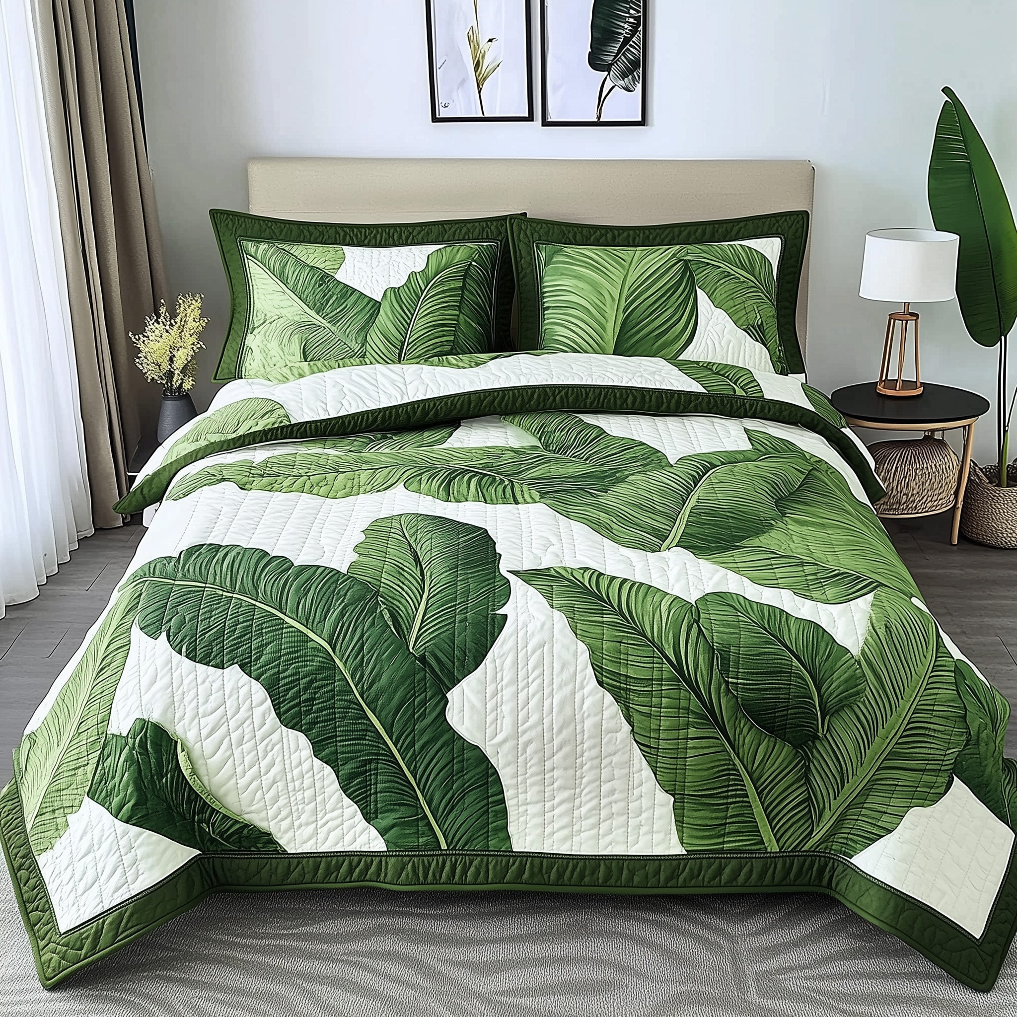 Tropical Heaven 3-Piece Quilted Bedding Set GFTONL4738