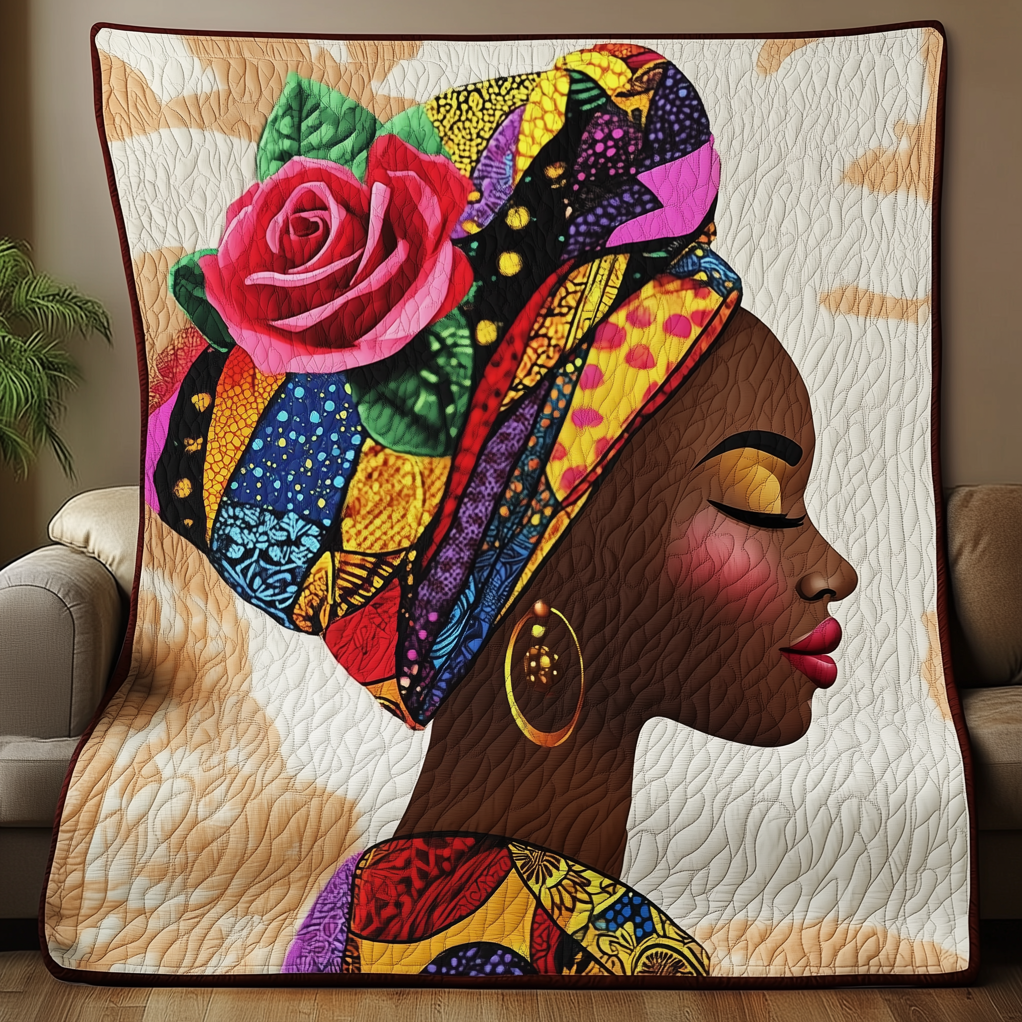 Majestic Grace Quilted Blanket GFTONL623