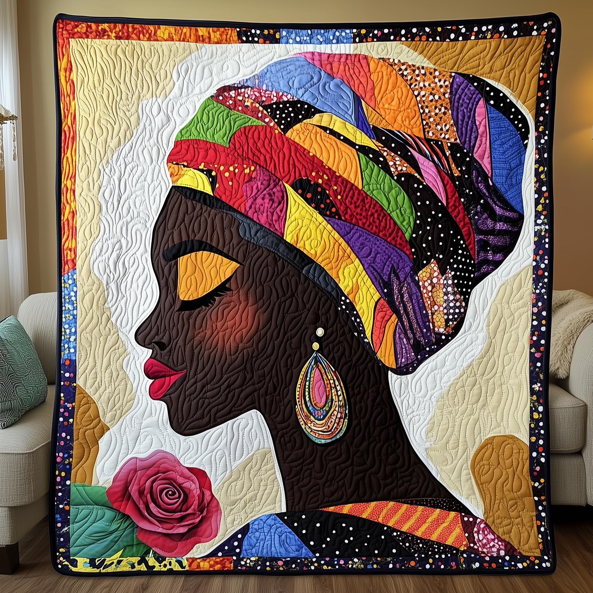 Majestic Grace Quilted Blanket GFTONL627