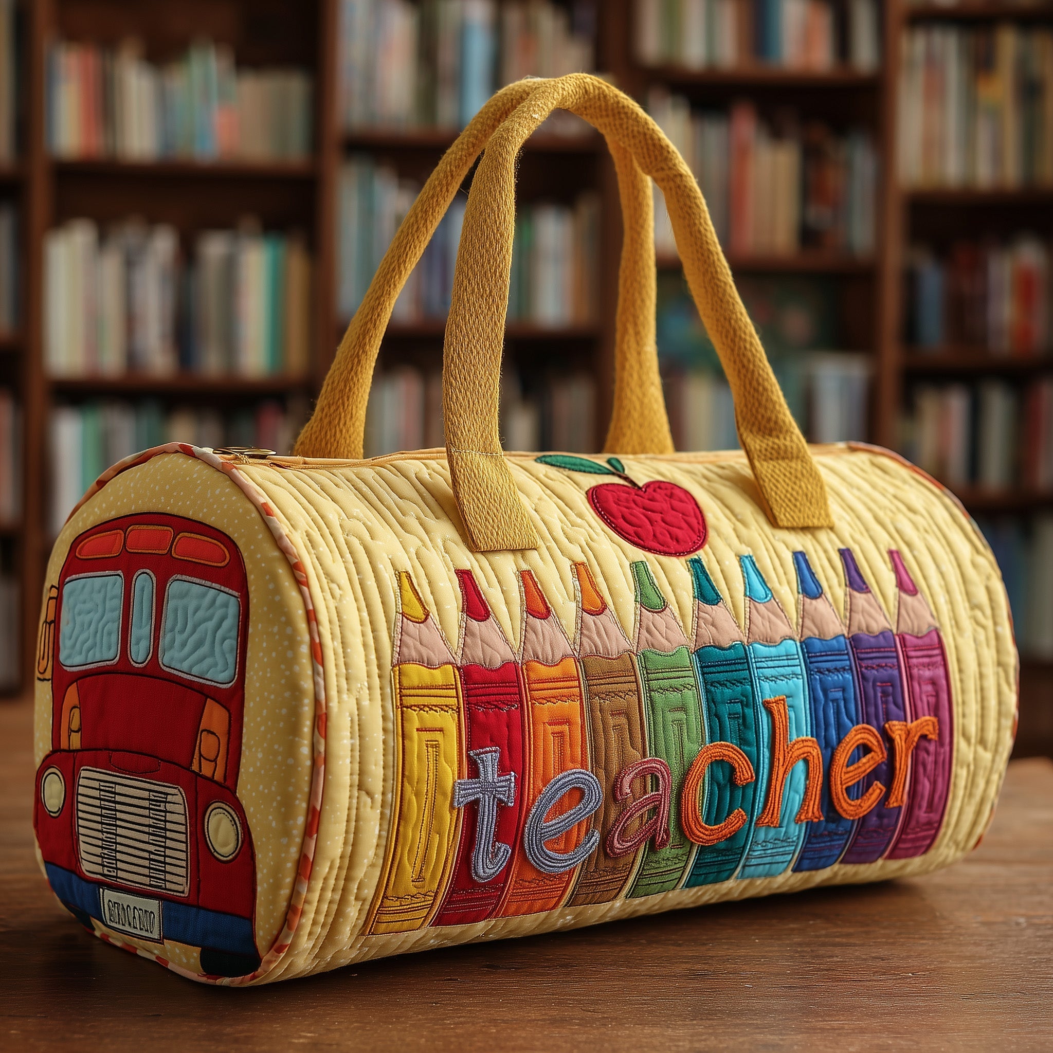 Teacher Quilted Duffle Bag GFTONL6291