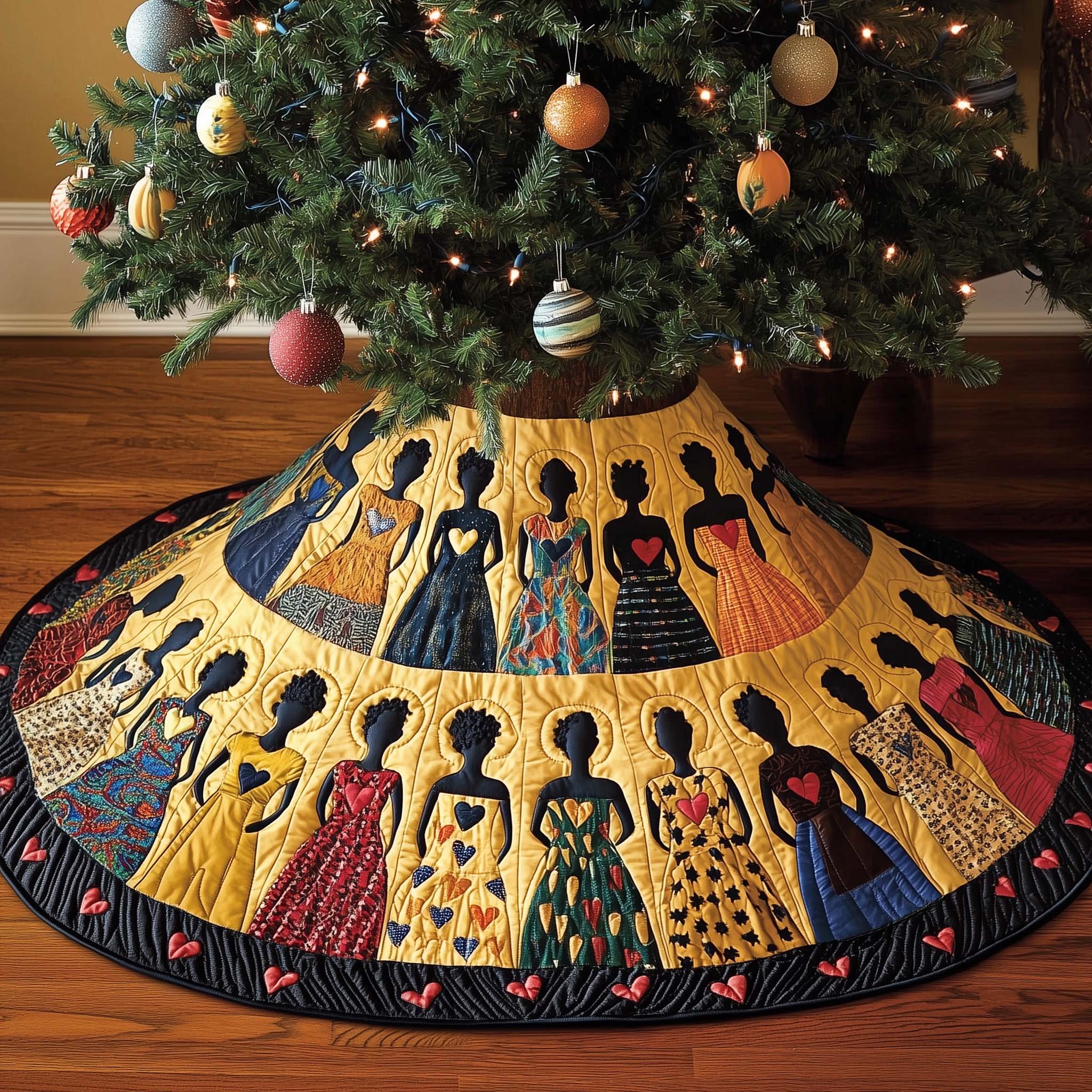 Rising Legacy Quilted Tree Skirt GFTONL7018