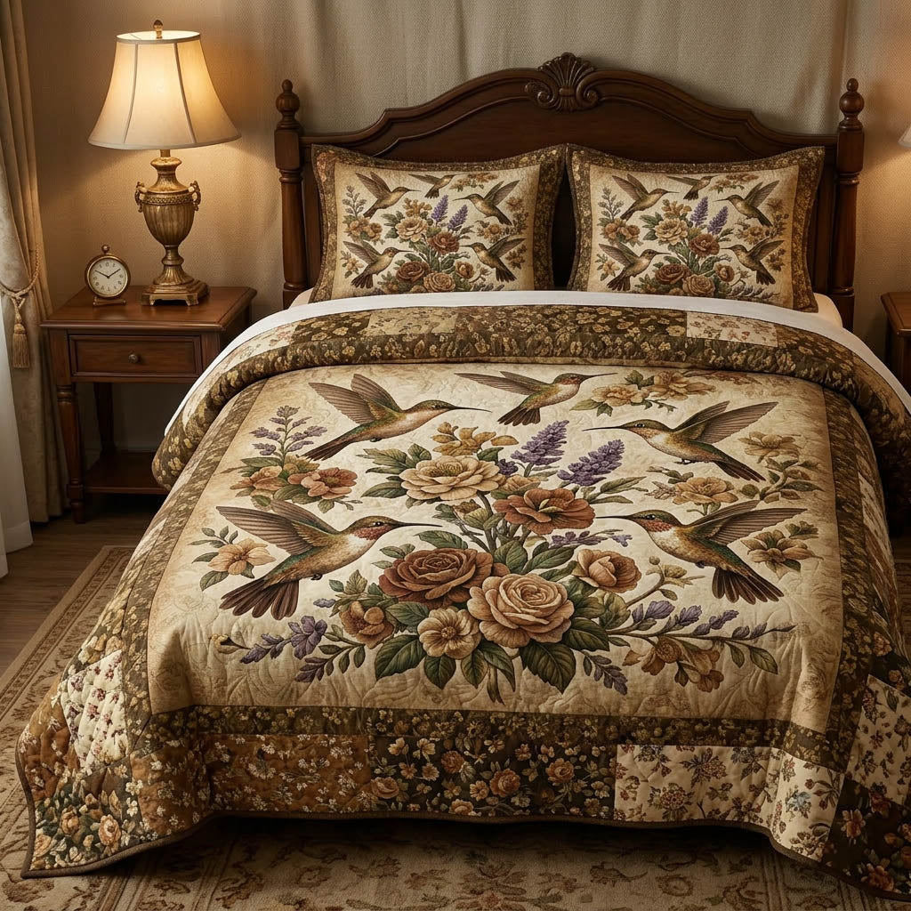 Rustic Sanctuary 3-Piece Quilted Bedding Set GFTONL7330