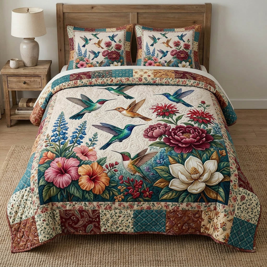 Tranquil Grove 3-Piece Quilted Bedding Set GFTONL7333