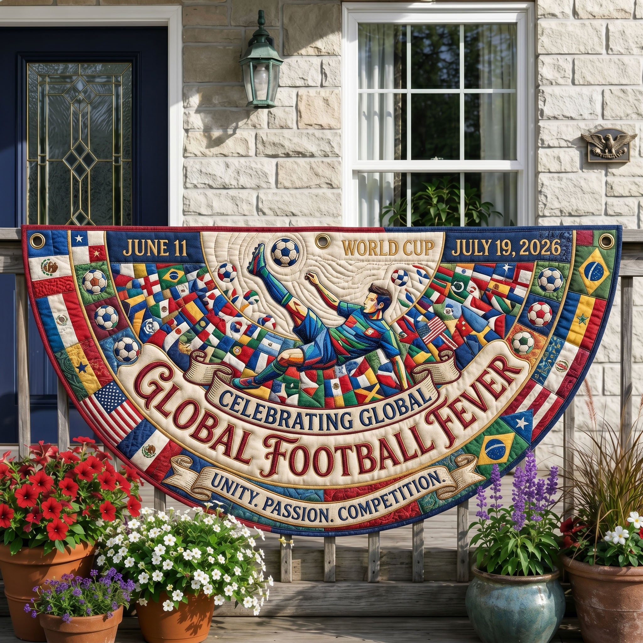 World Cup Fan Flag GFTONMU279