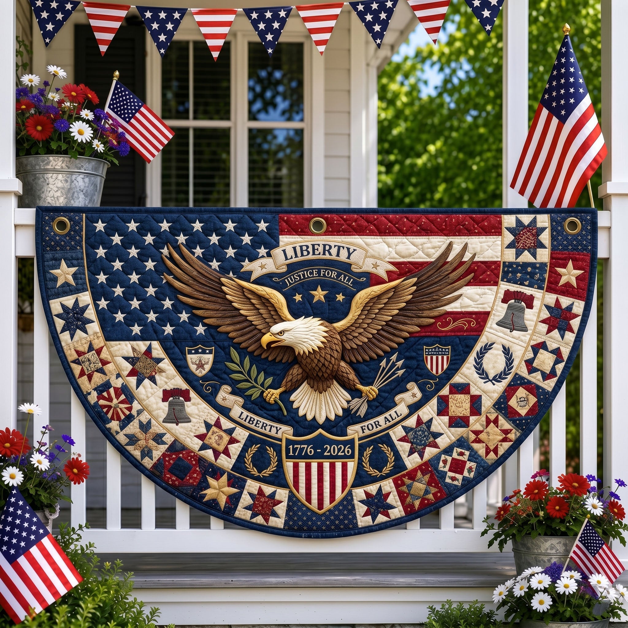 American Freedom Fan Flag GFTONMU288