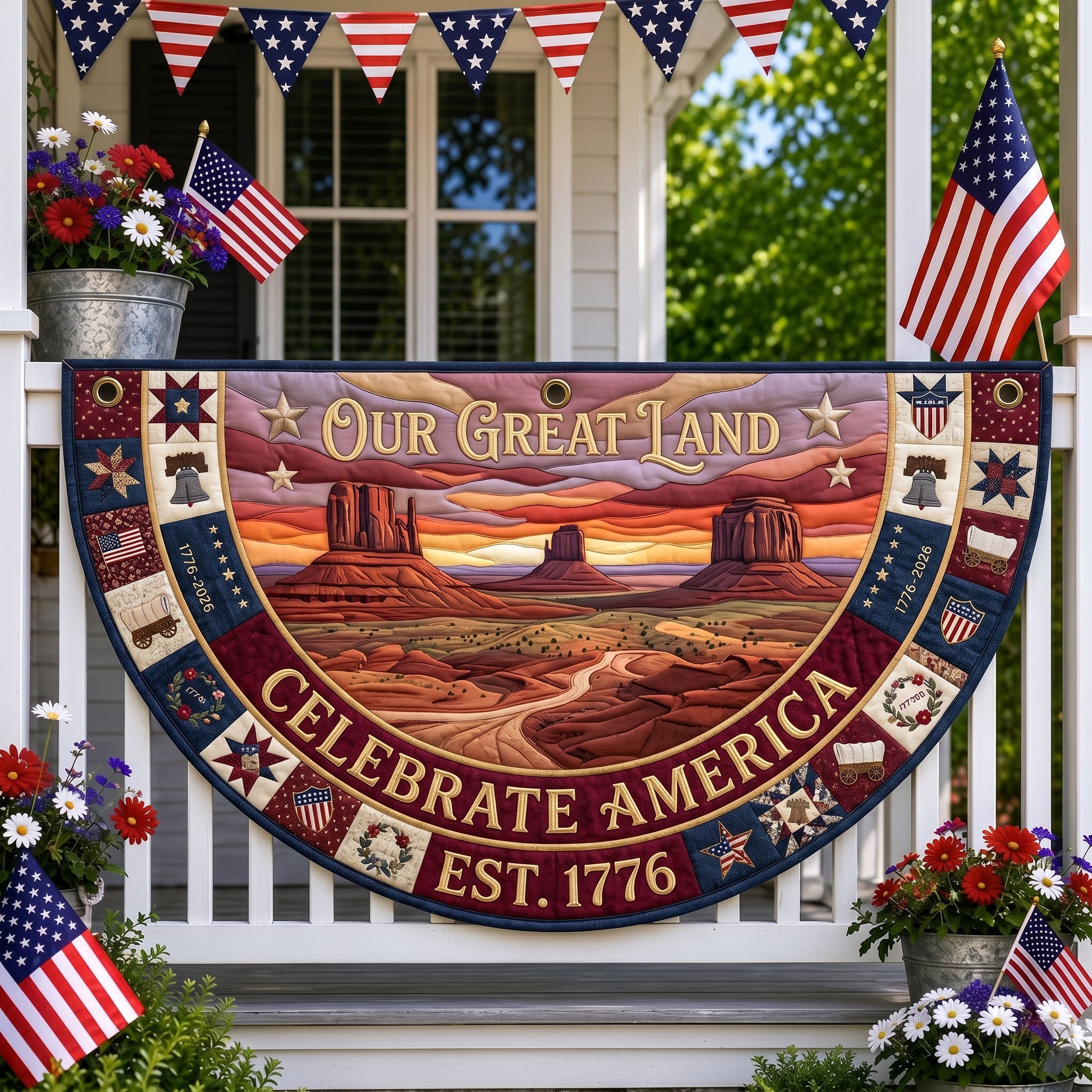 America Legacy Fan Flag GFTONMU380