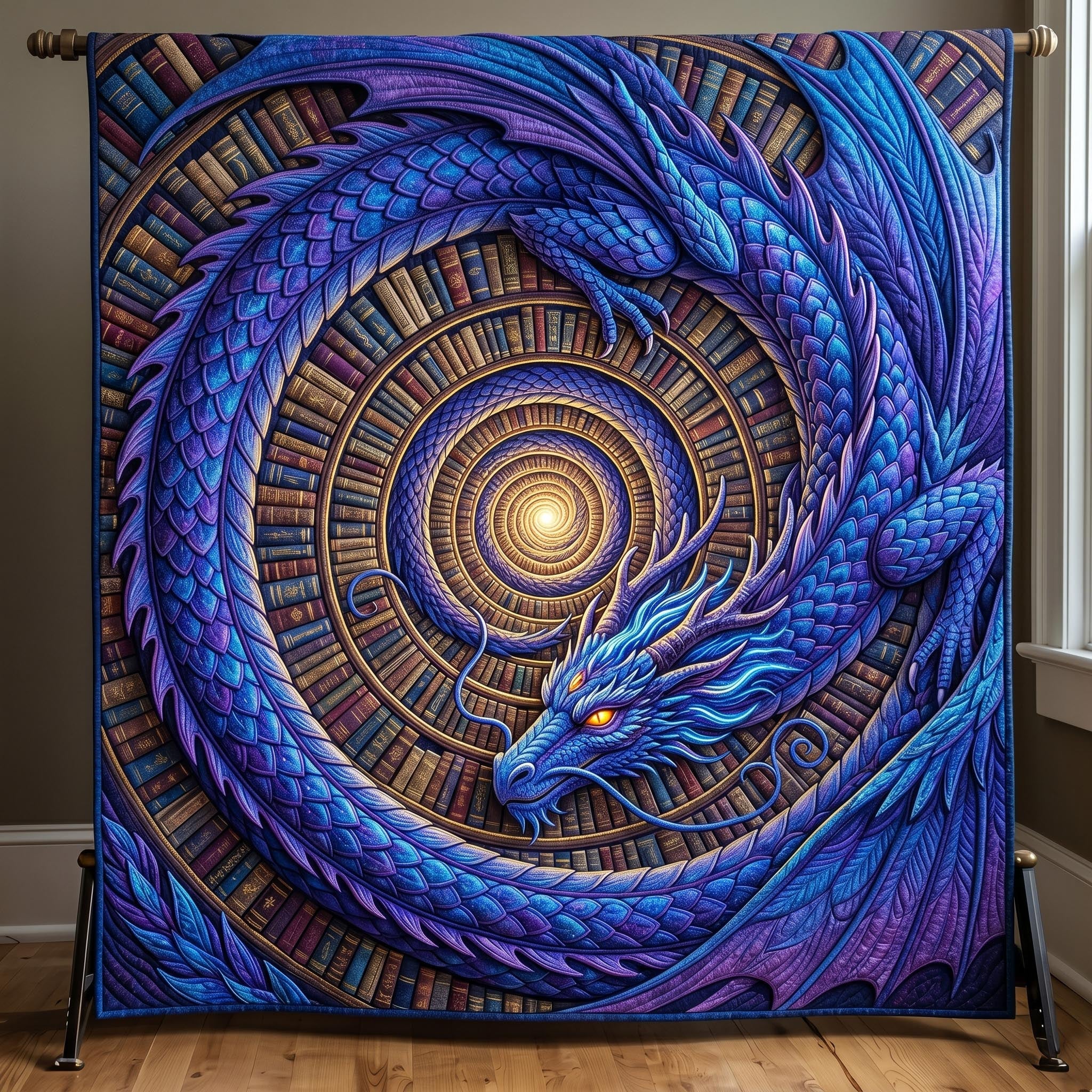 Mystic Dragon Quilted Blanket GFTONMU595
