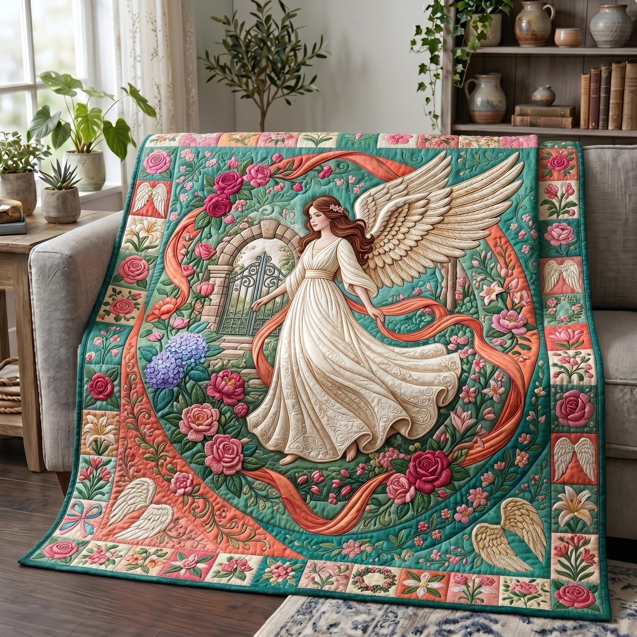 Guardian Angel Quilted Blanket GFTONMU731