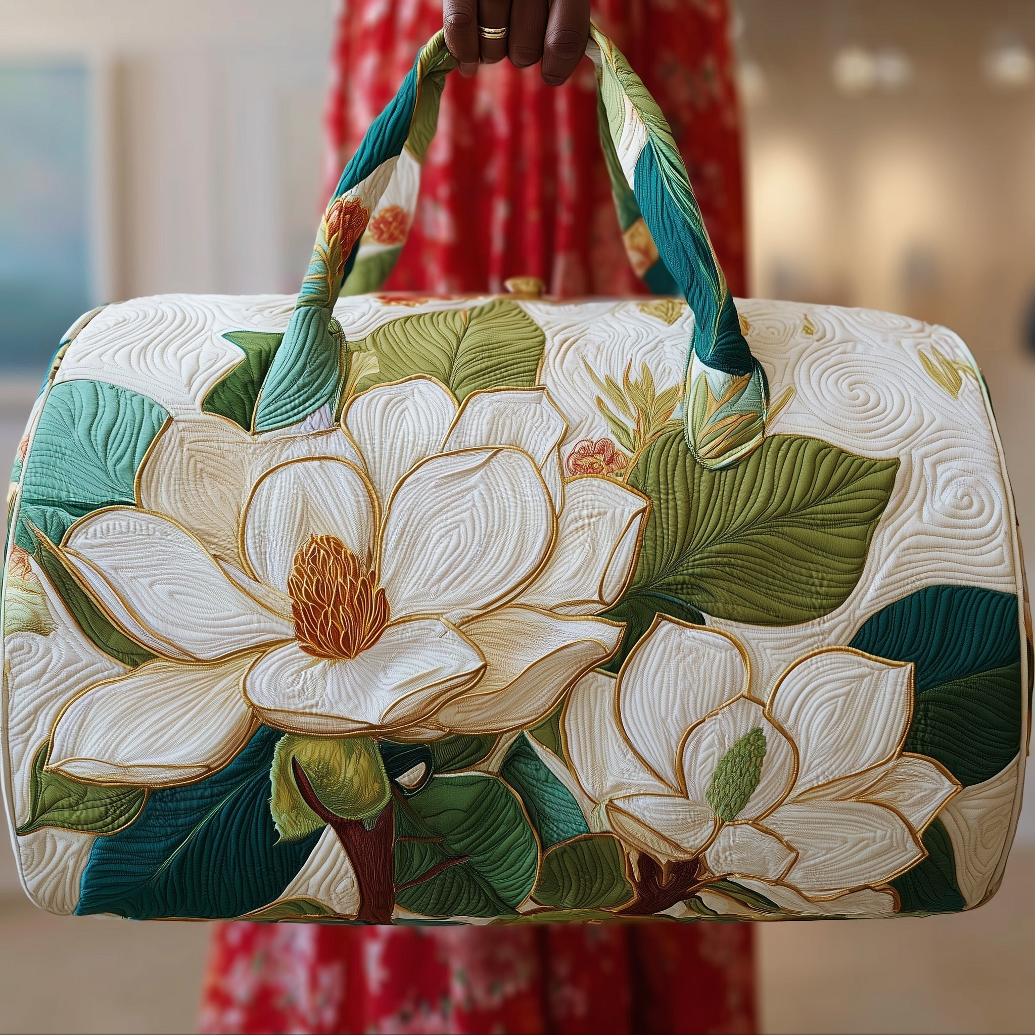 Magnolia Quilted Duffle Bag GFTONT1585