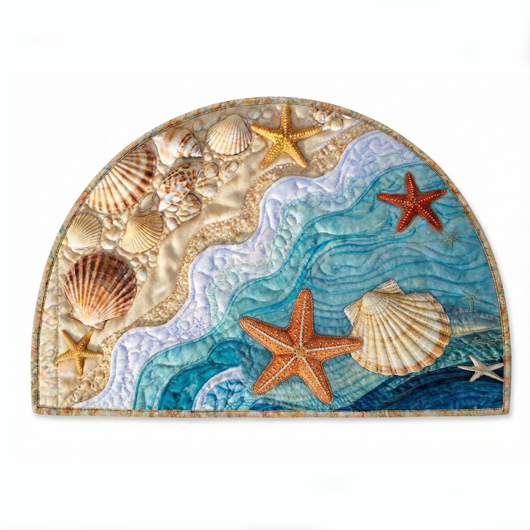 Ocean Breeze Quilted Welcome Mat GFTONT6498