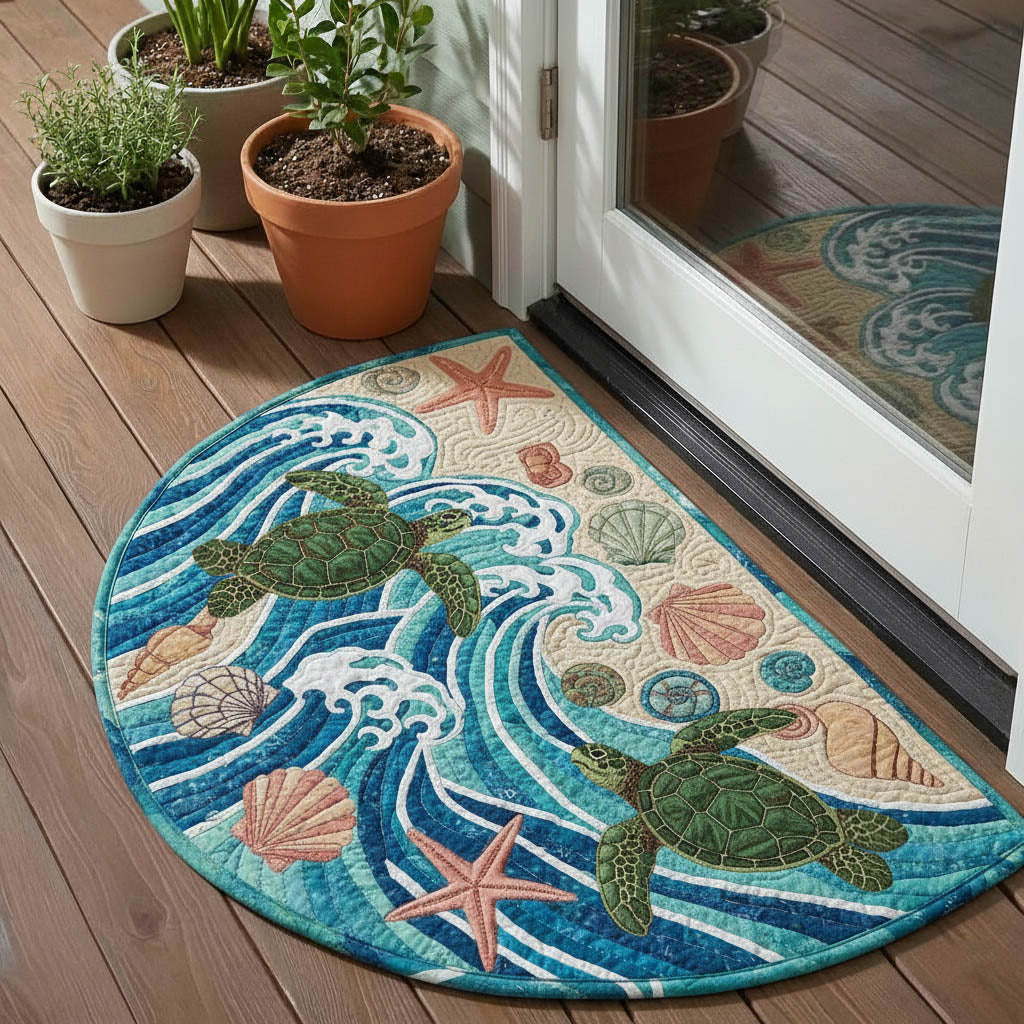 Ocean Breeze Quilted Welcome Mat GFTONT6501