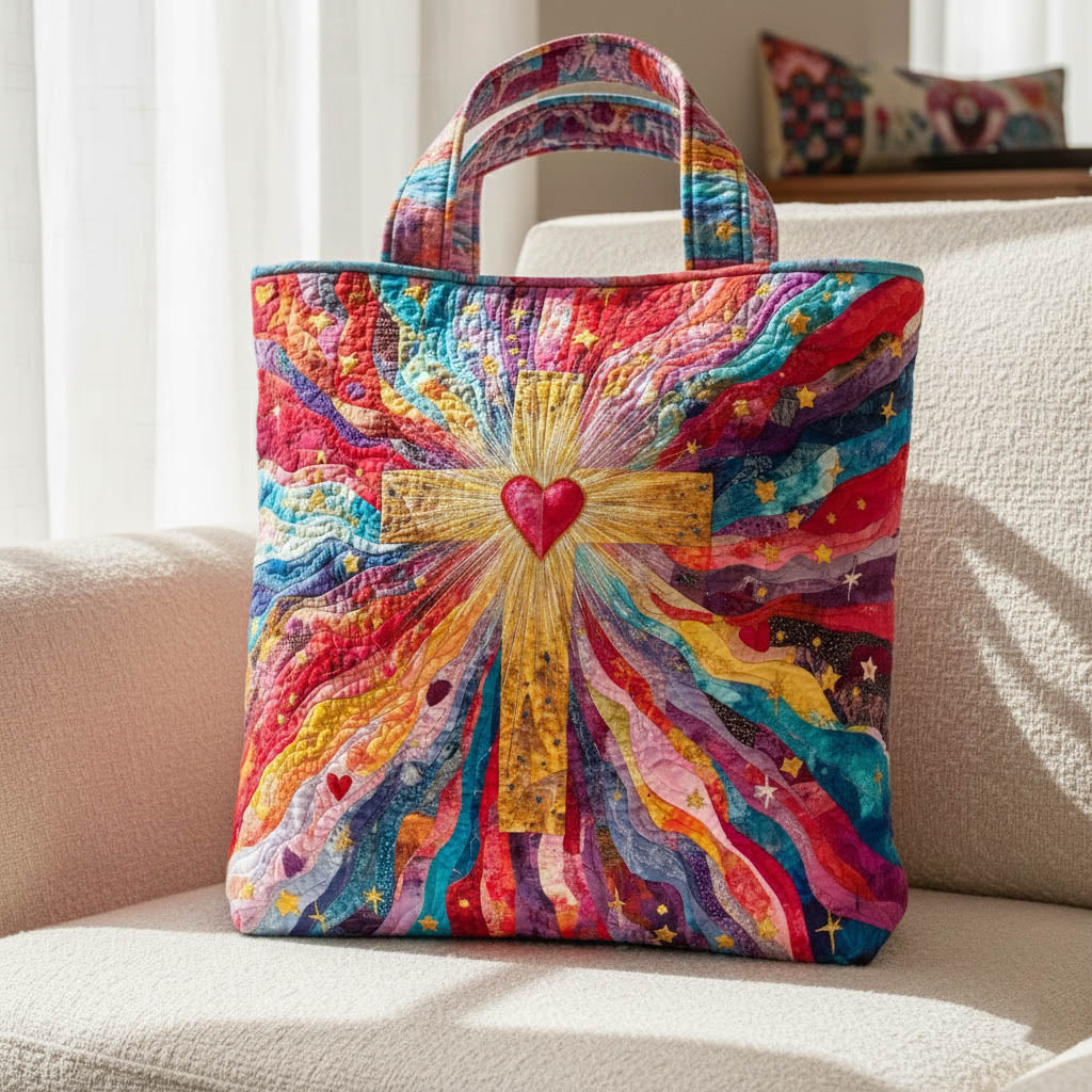 Forever Love Quilted Tote Bag GFTONT6535