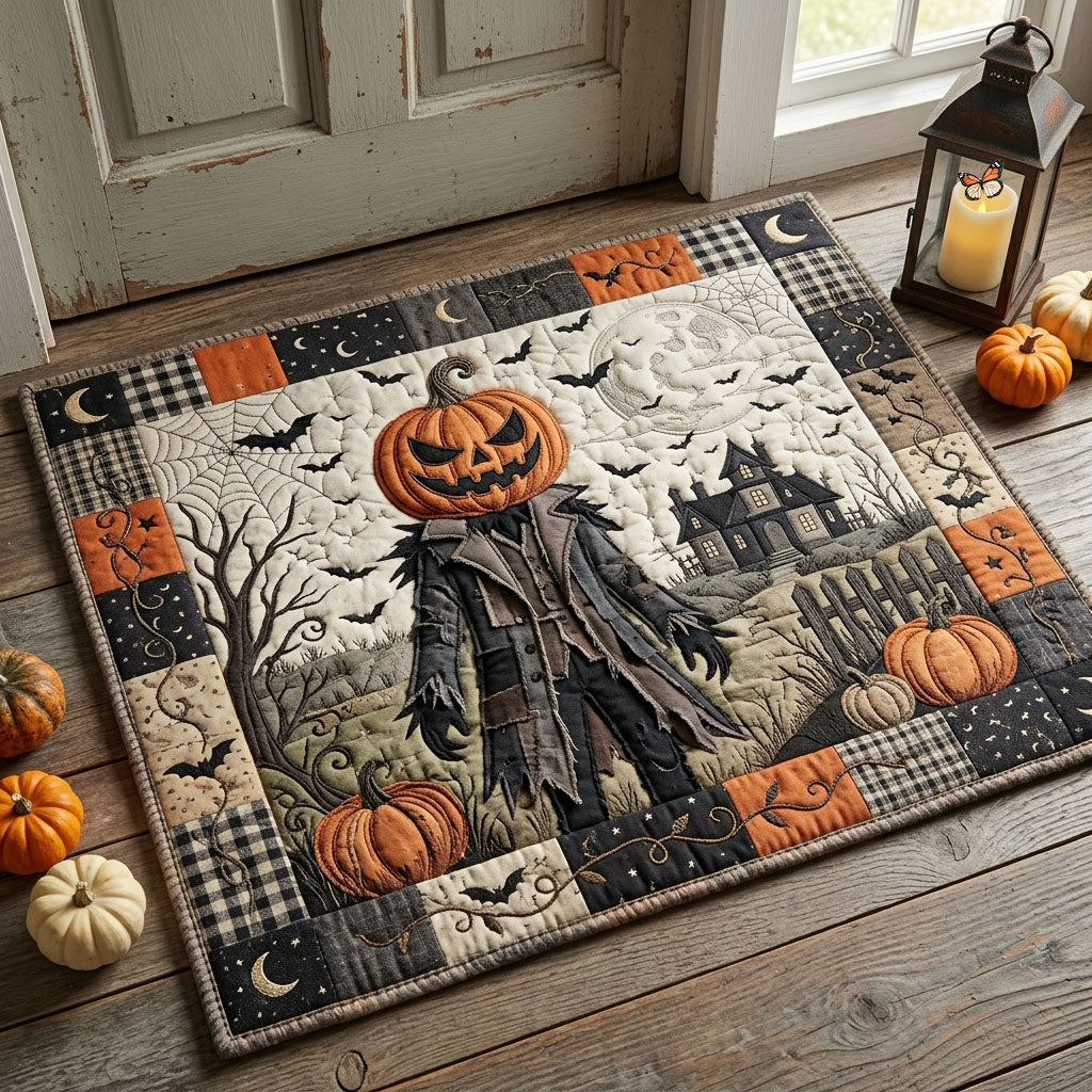 Gothic Halloween Pumpkin King Doormat GFTOPND669