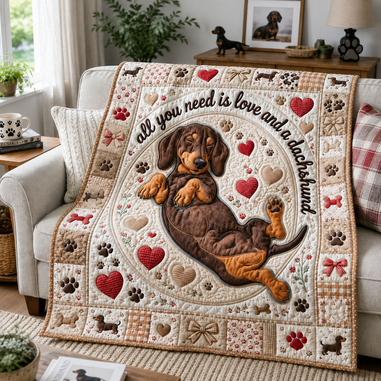 All You Need Quilted Blanket GFTOPND990