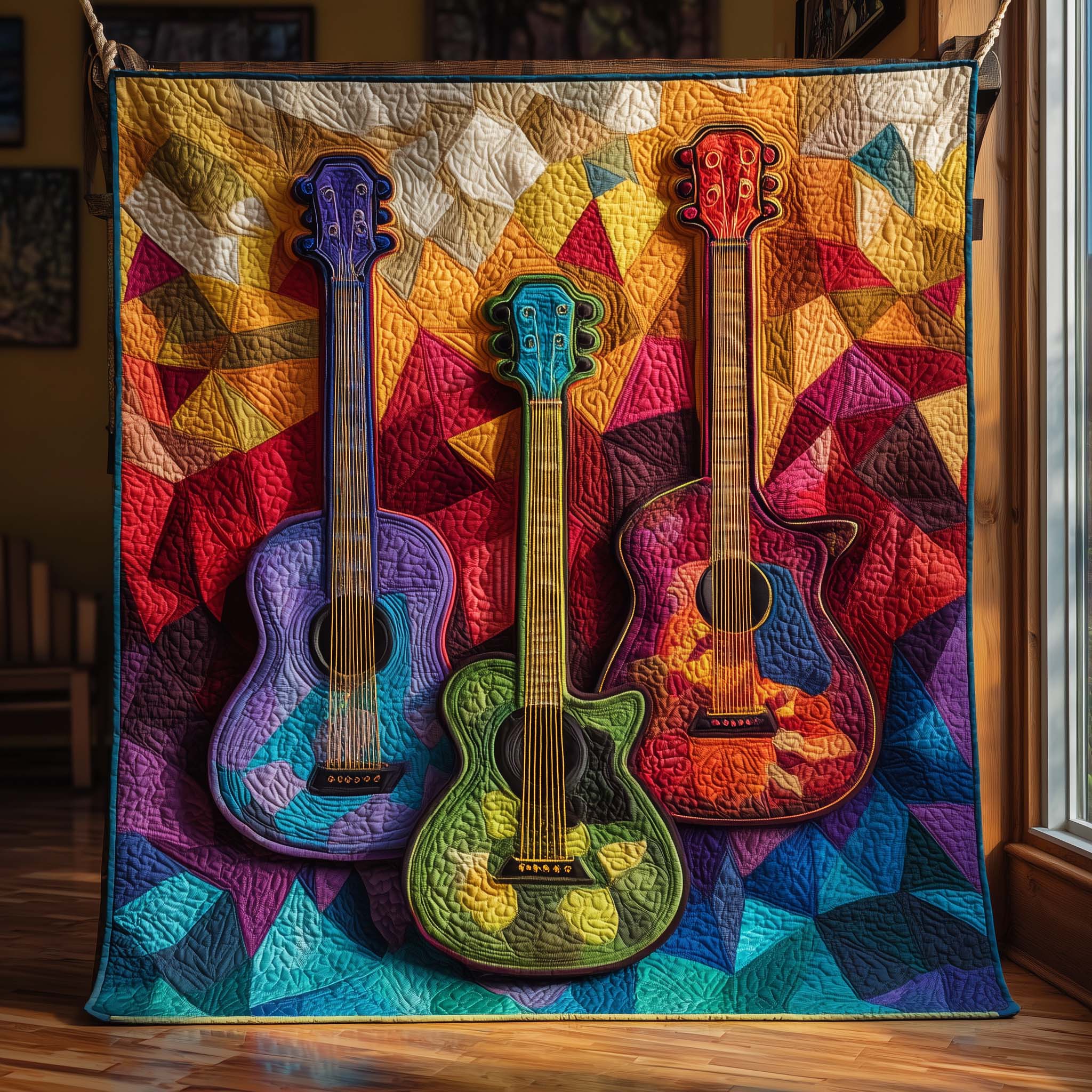 Trio Harmony Quilted Blanket GFTOQM1650