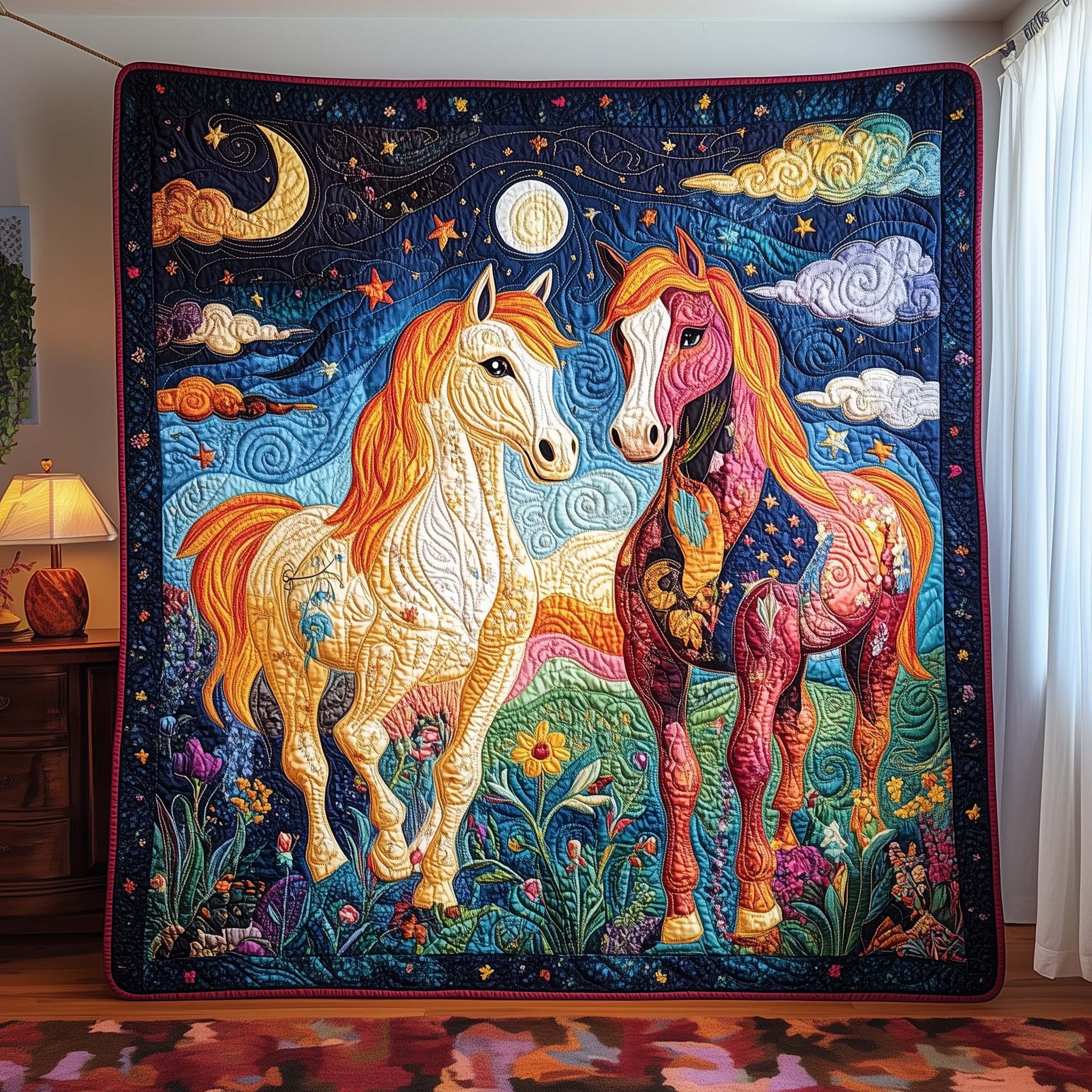 Sunset Pair Quilted Blanket GFTOQM1660