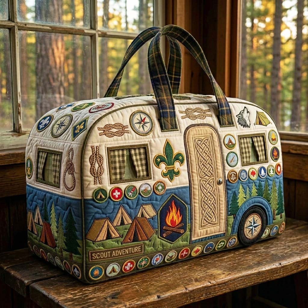 Scout Caravan Quilted Duffle Bag GFTOQM4145