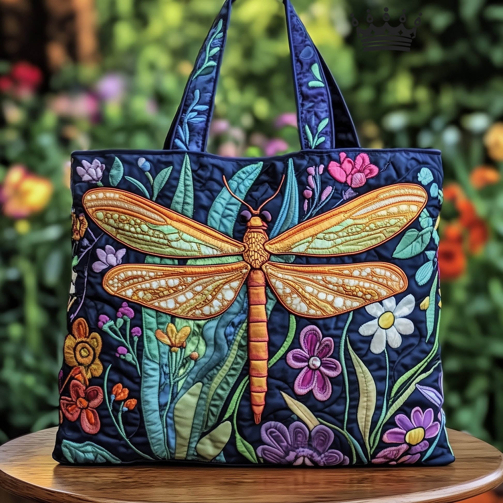 Mystic Dragonfly QuiltedTote Bag GFTOTG267