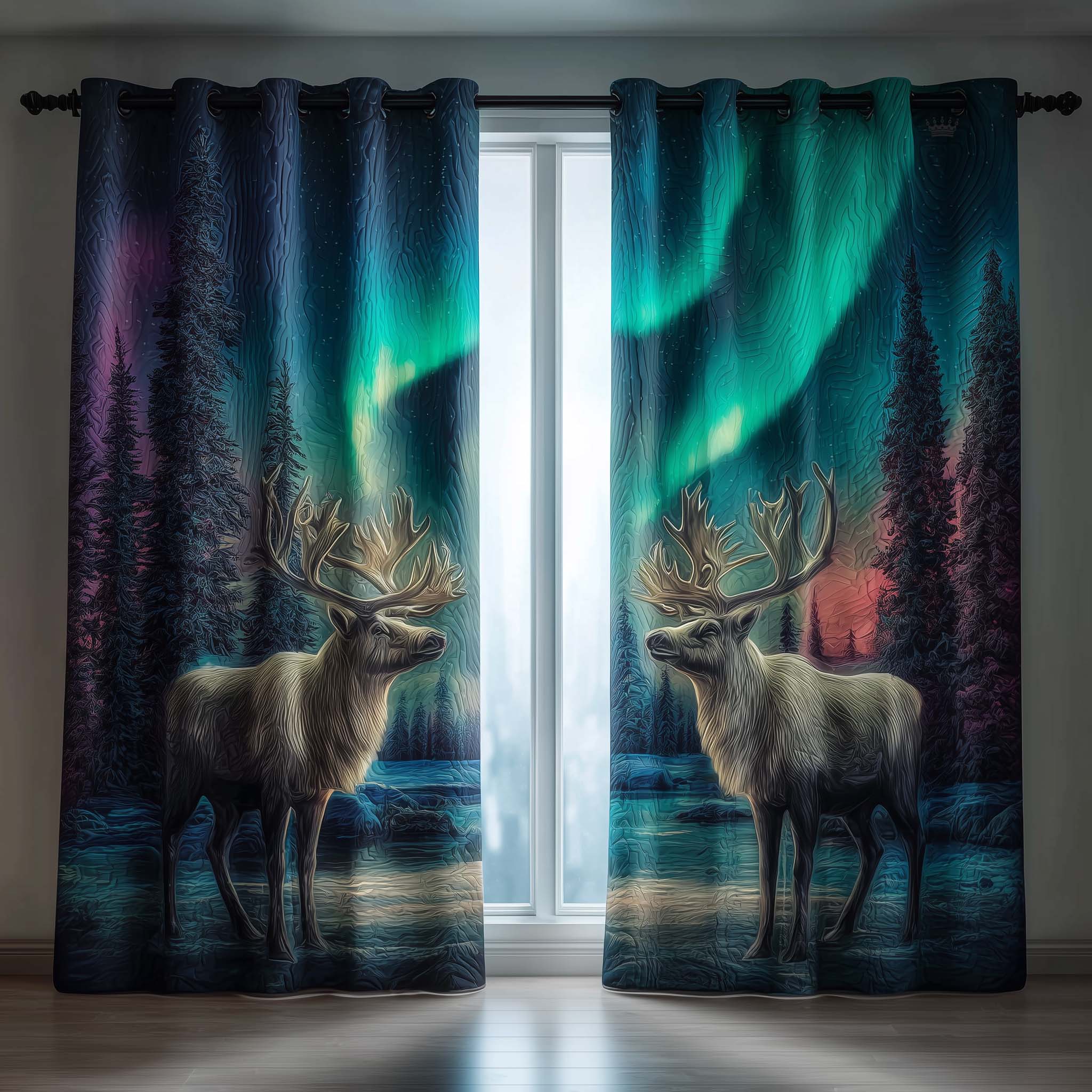 Northern Spirits Quilted Curtains GFTOTG2737