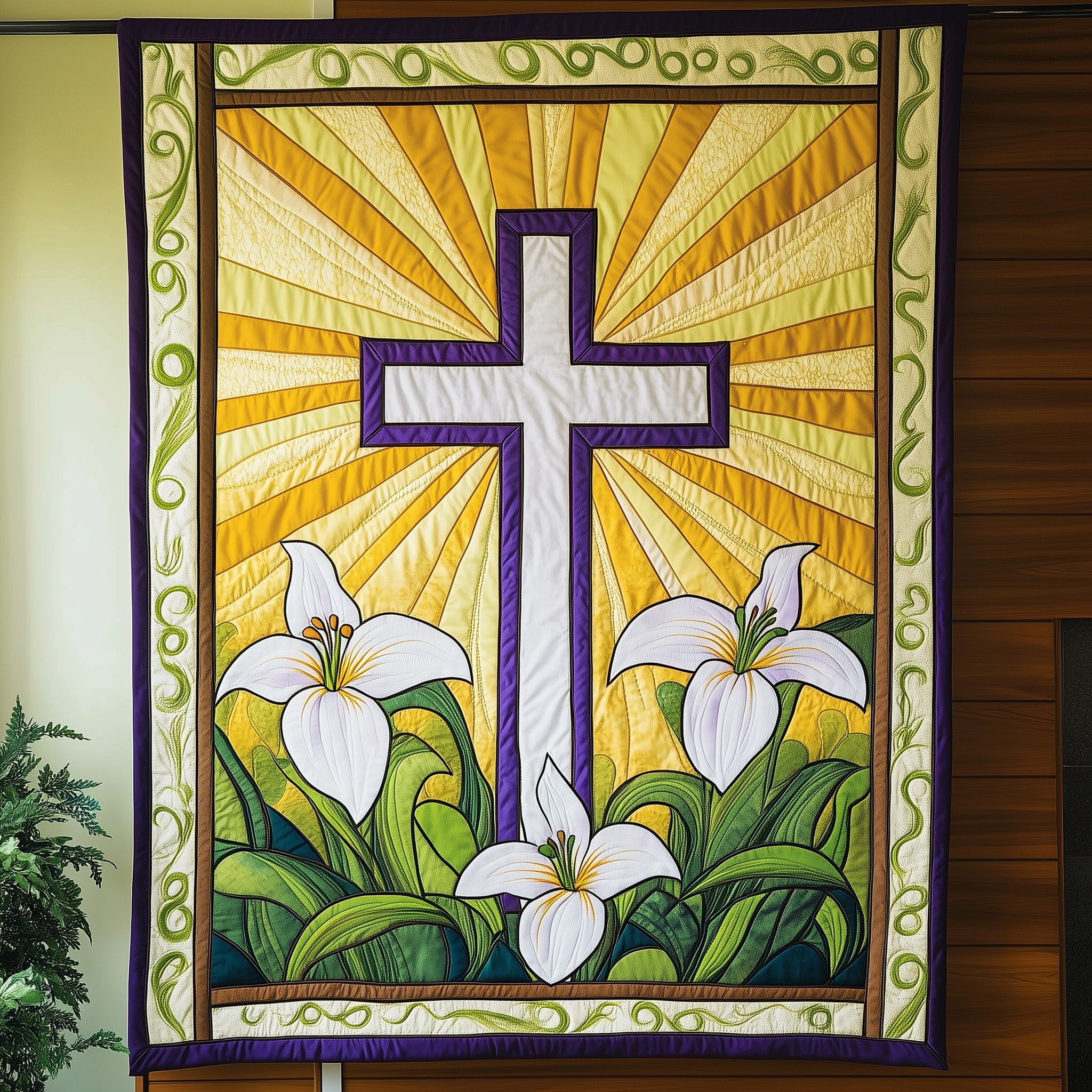 He is Risen Quilted Blanket GFTOTL1845