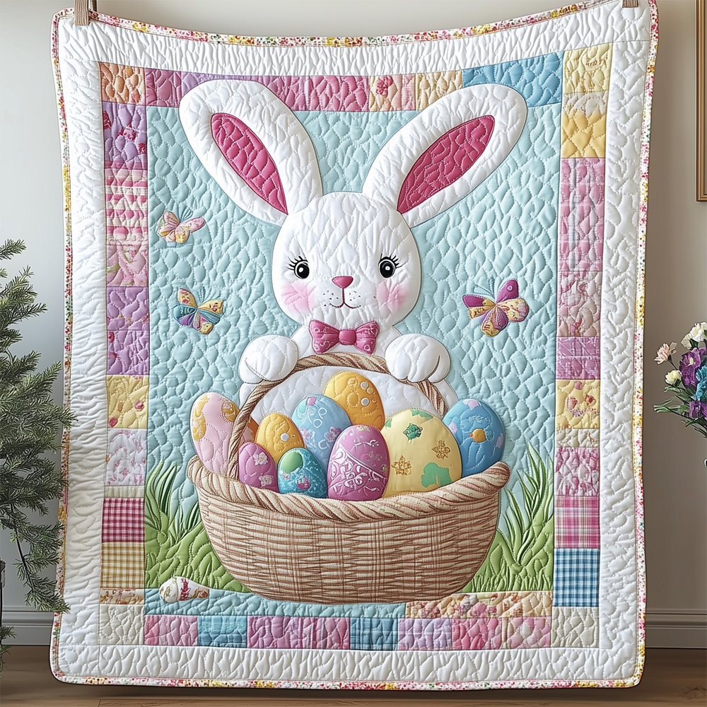 Easter Bunny Quilted Blanket GFTOTL2261