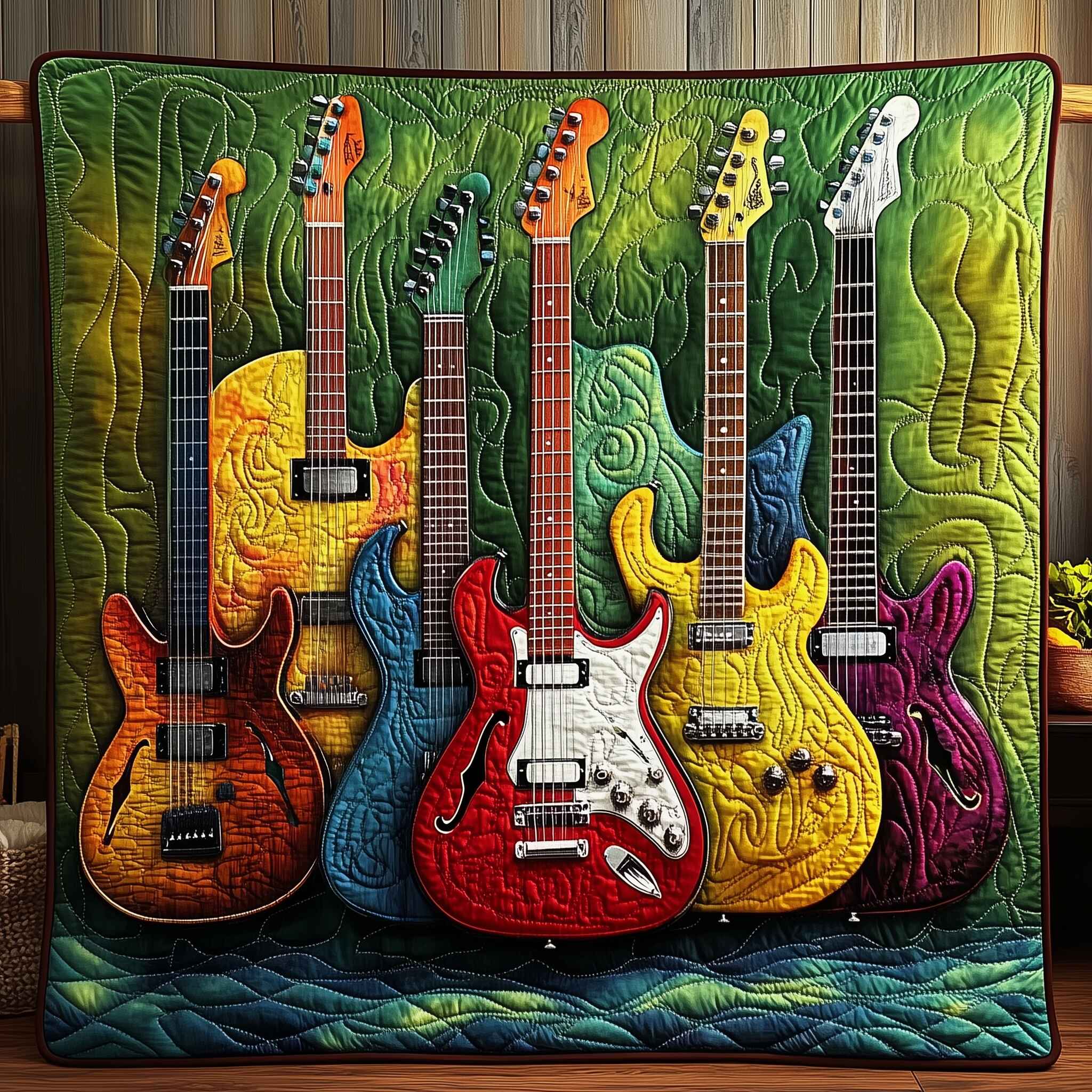 Vibrant Chord Quilted Blanket GFTOTL2637