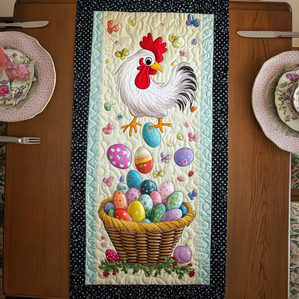 Easter Chicks Quilted Table Runner GFTOTL2746