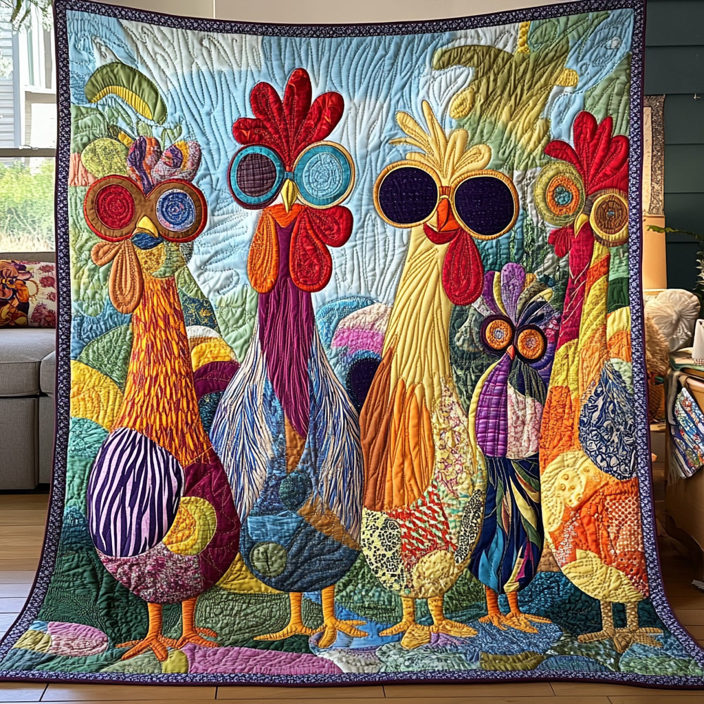 Quirky Farmhouse Quilted Blanket GFTOTL2750