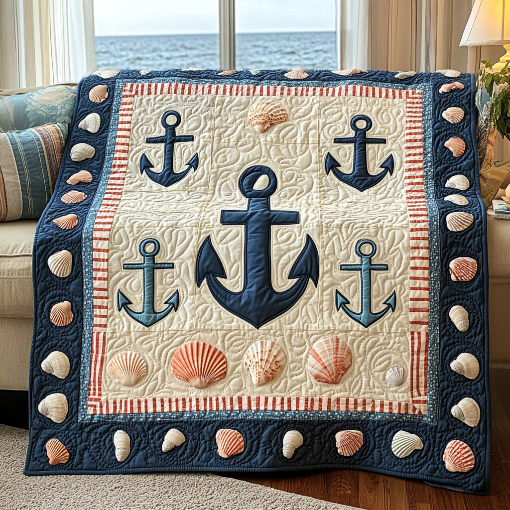 Anchor Quilted Blanket GFTOTL2790