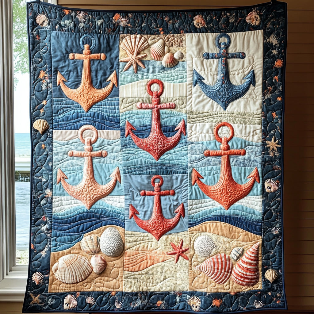 Anchor Quilted Blanket GFTOTL2793