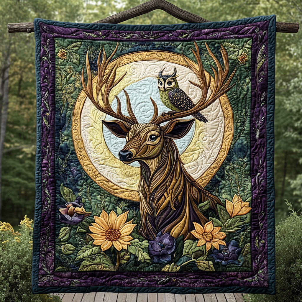 Moonlit Spirits Quilted Blanket GFTOTL2816