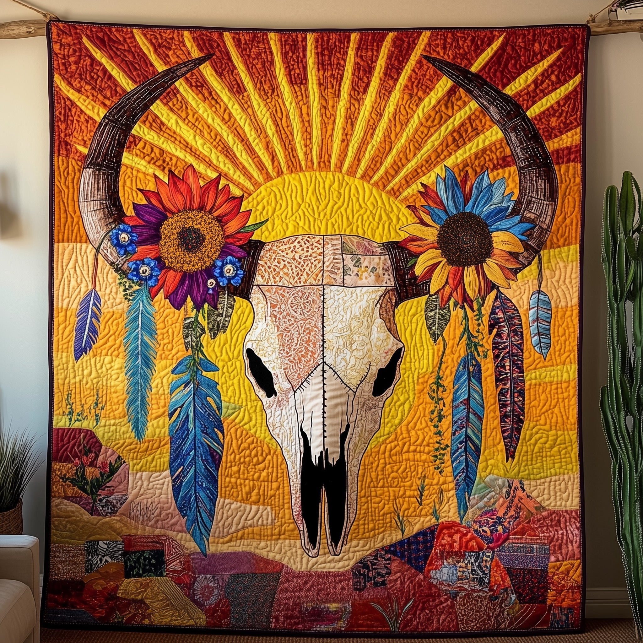 Wild Grace Quilted Blanket GFTOTL3119