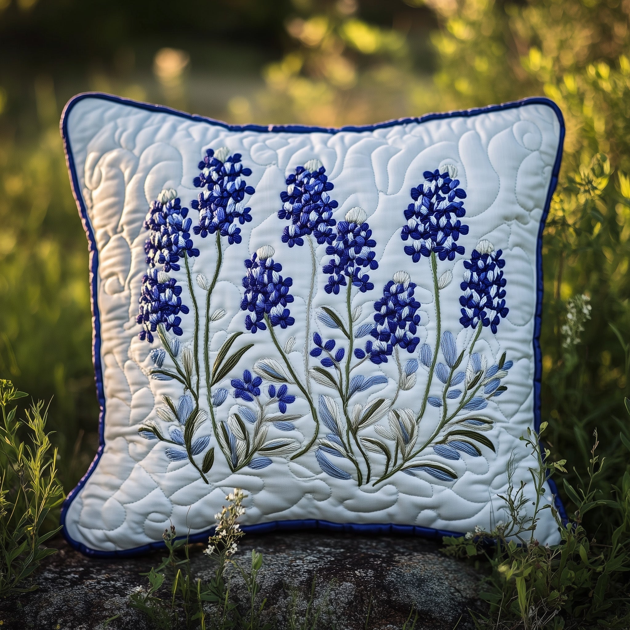 Texas Bloom Quilted Pillow Case GFTOTL3172