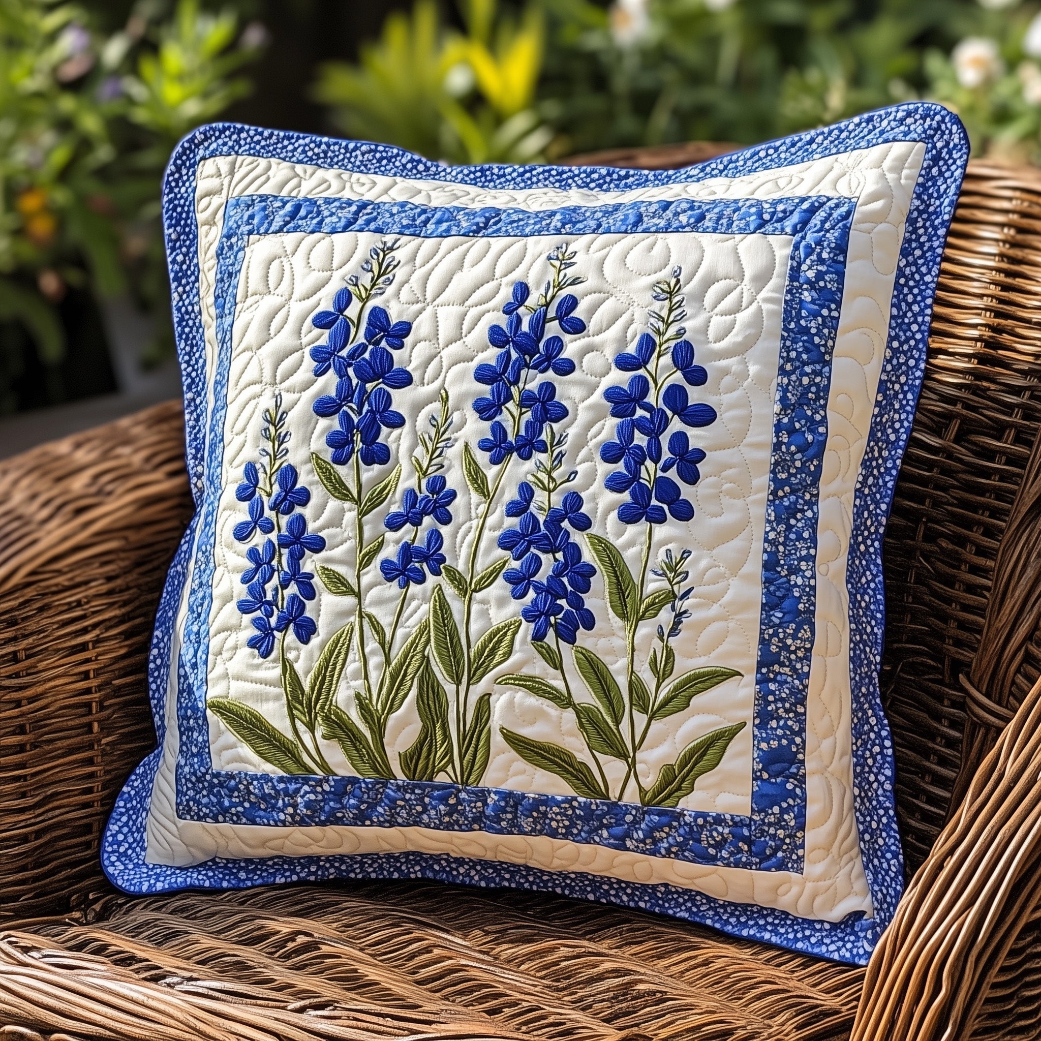 Texas Bloom Quilted Pillow Case GFTOTL3173