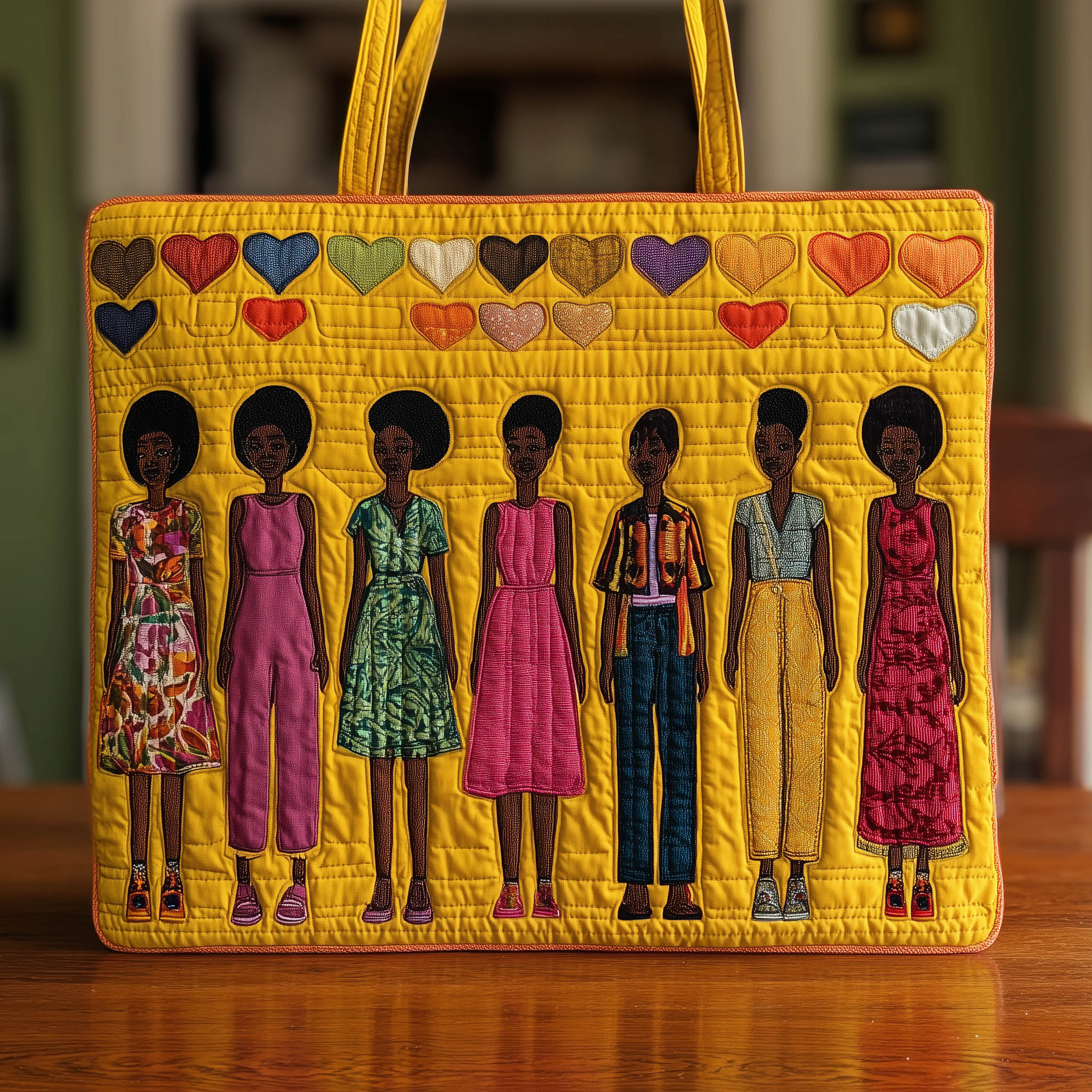 Dope Mom Quilted Tote Bag GFTOTL3859