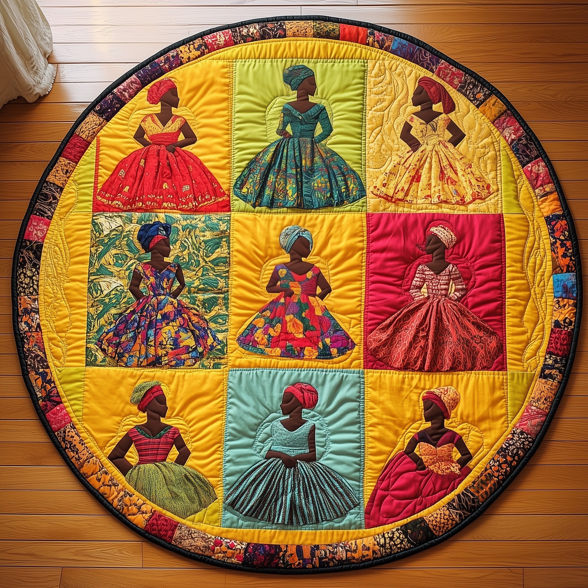 Soulbound Roots Quilted Round Mat GFTOTL4988