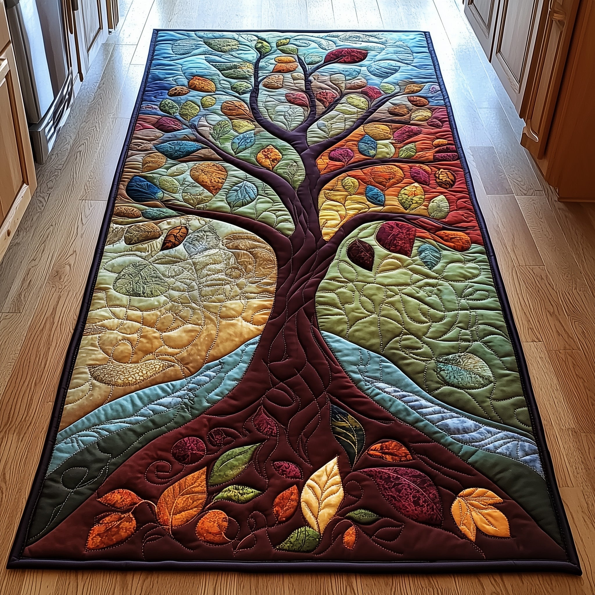 Ancient Celtic Tree Of Life Runner Rug GFTOTL5016