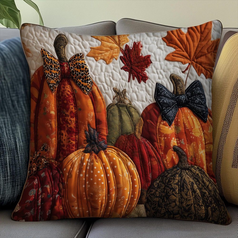 Pumpkin Patch Quilted Pillow Case GFTOTP10036