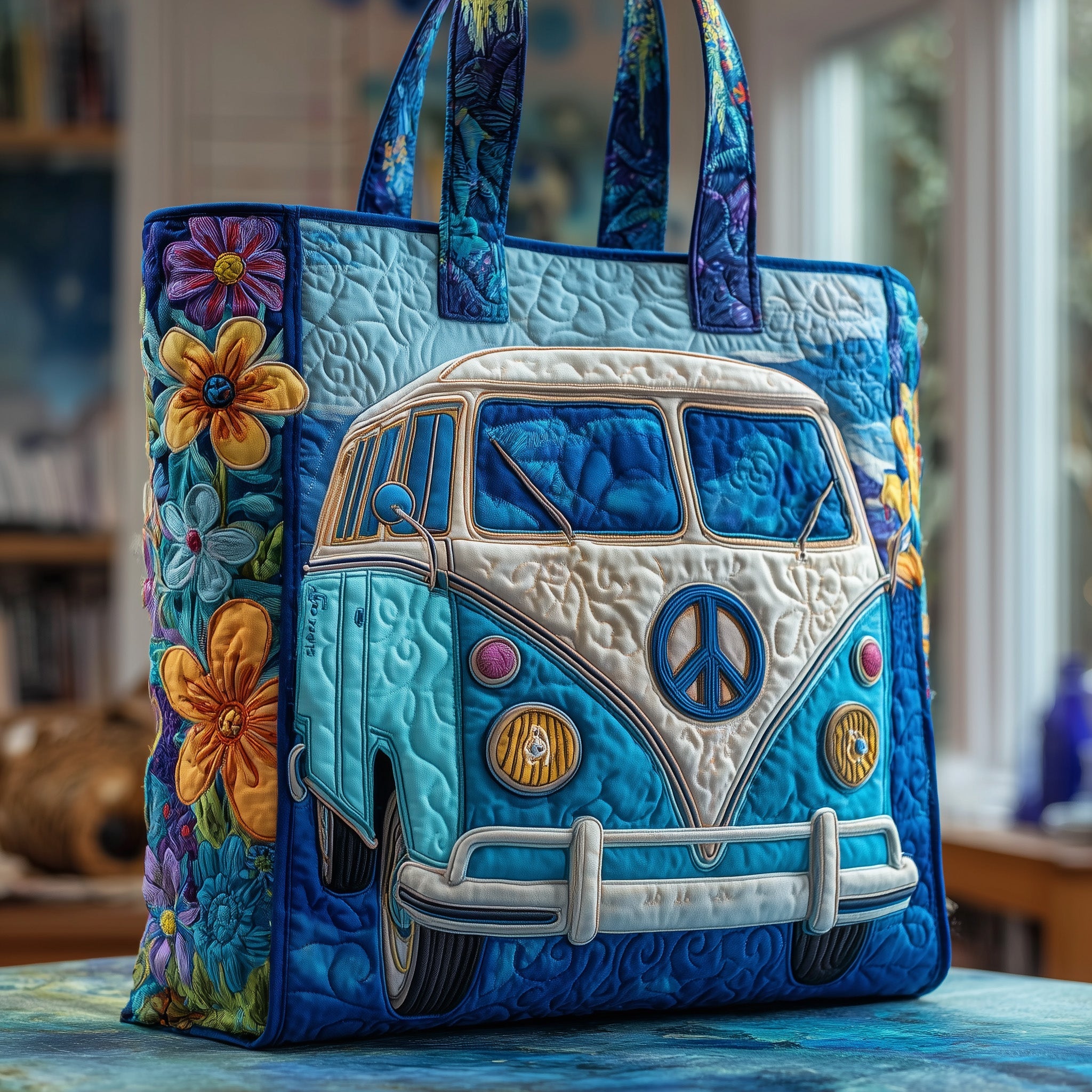 Adventure Awaits Quilted Tote Bag GFTOTP10056