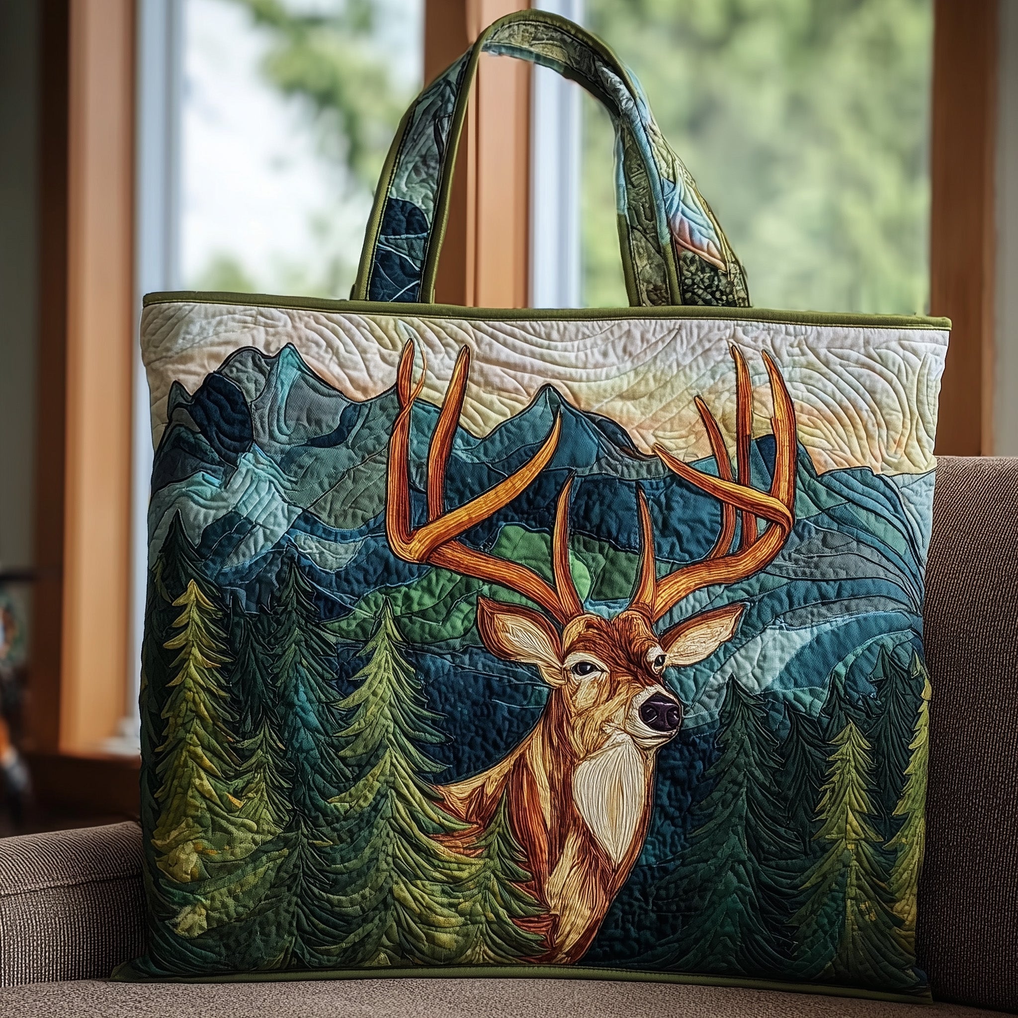 Deer Valley Quilted Tote Bag GFTOTP10073