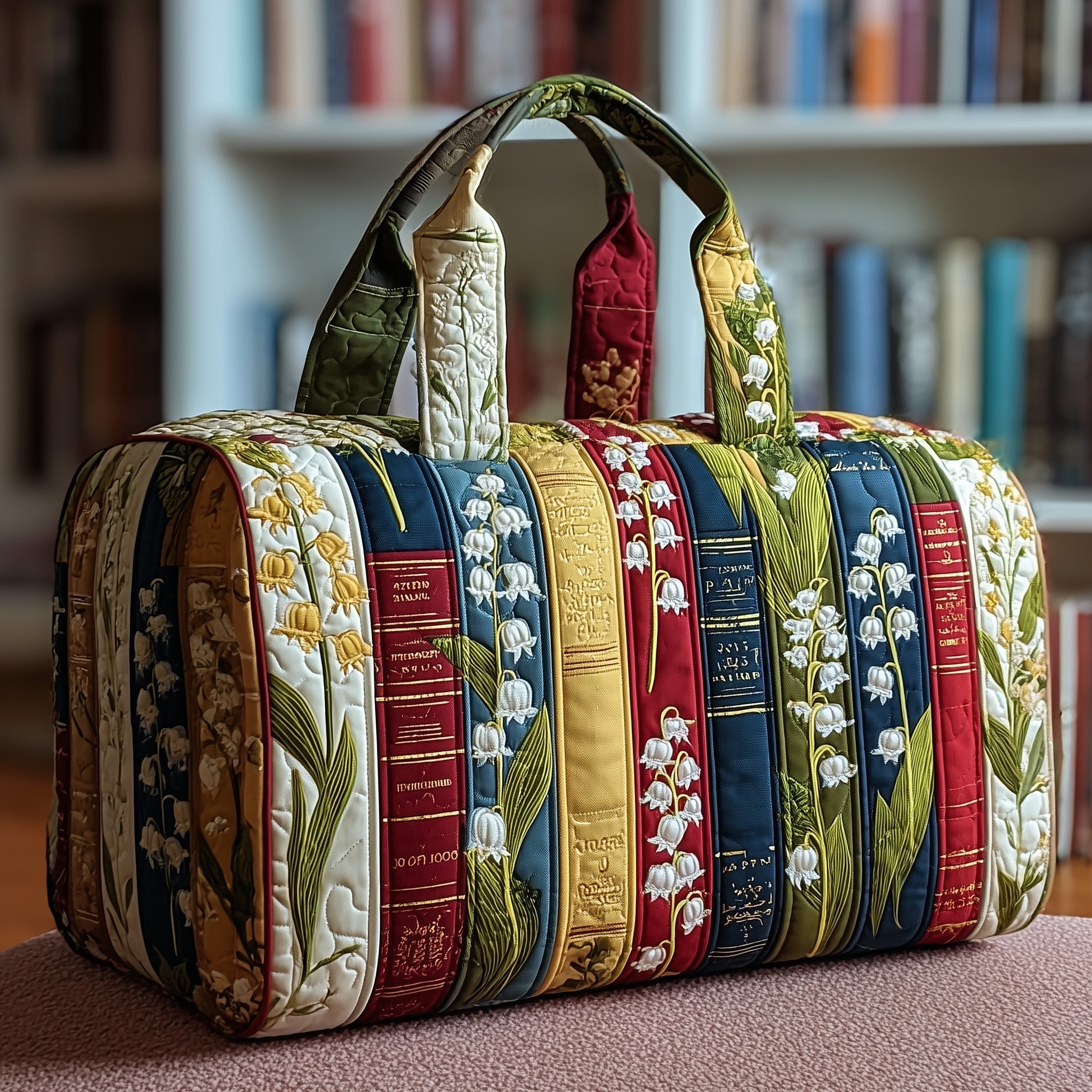 Lily Library Quilted Duffle Bag GFTOTP10510