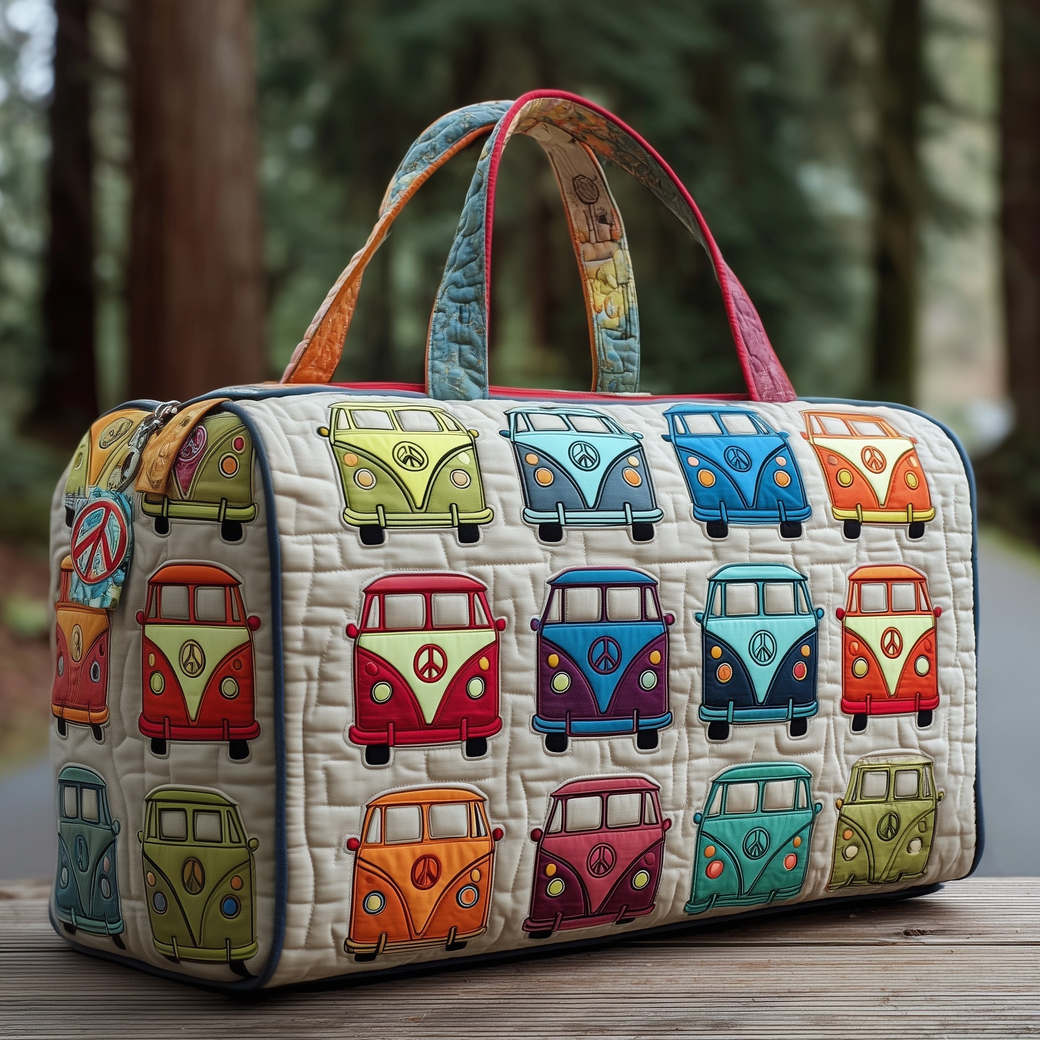Van Life Quilted Duffle Bag GFTOTP10772