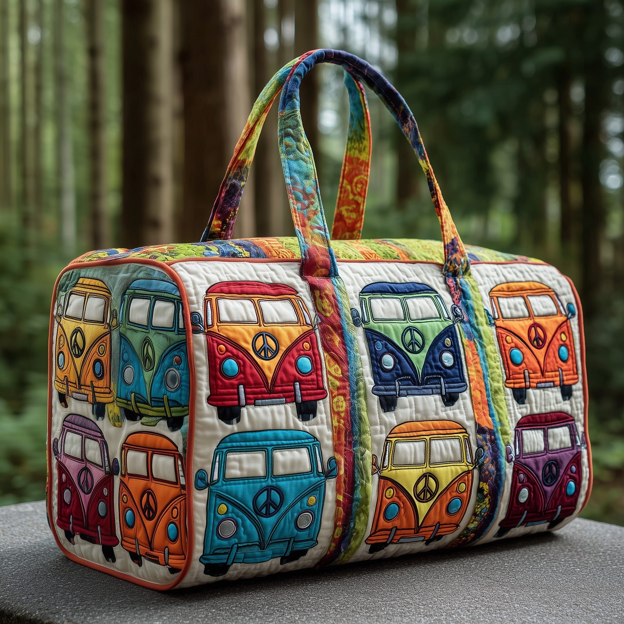 Van Life Quilted Duffle Bag GFTOTP10774